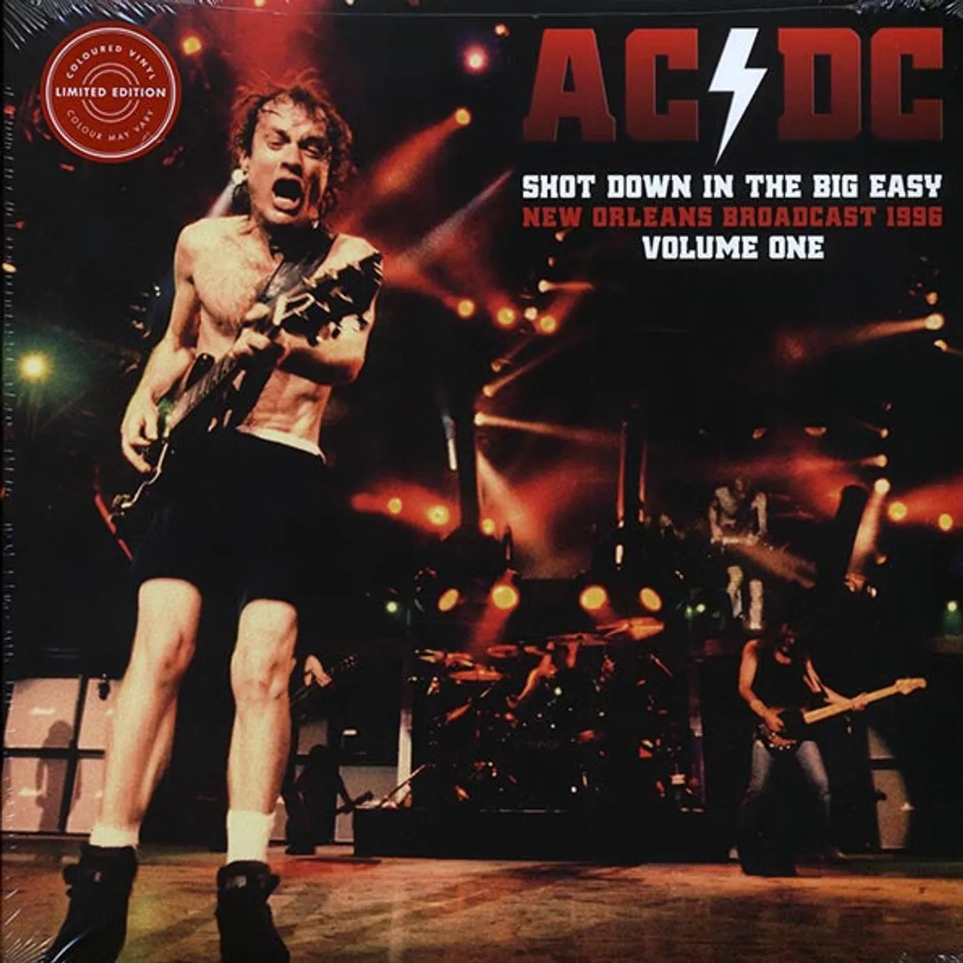 AC/DC  LP -  Shot Down In The Big Easy Volume 1: New Orleans Broadcast 1996 (ltd. ed.) (2xLP) (clear vinyl)