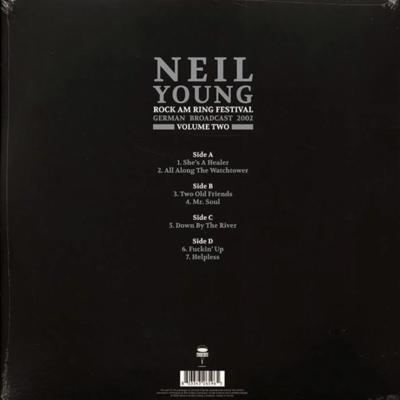 Neil Young  LP -  Rock Am Ring Festival Volume 2: German Broadcast 2002 (2xLP)
