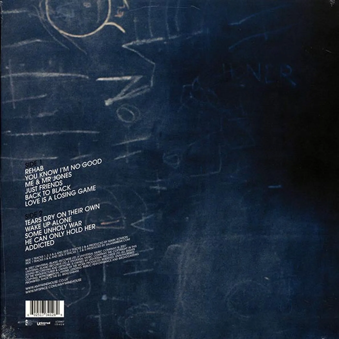 Amy Winehouse  LP -  Back To Black (Vinyl)