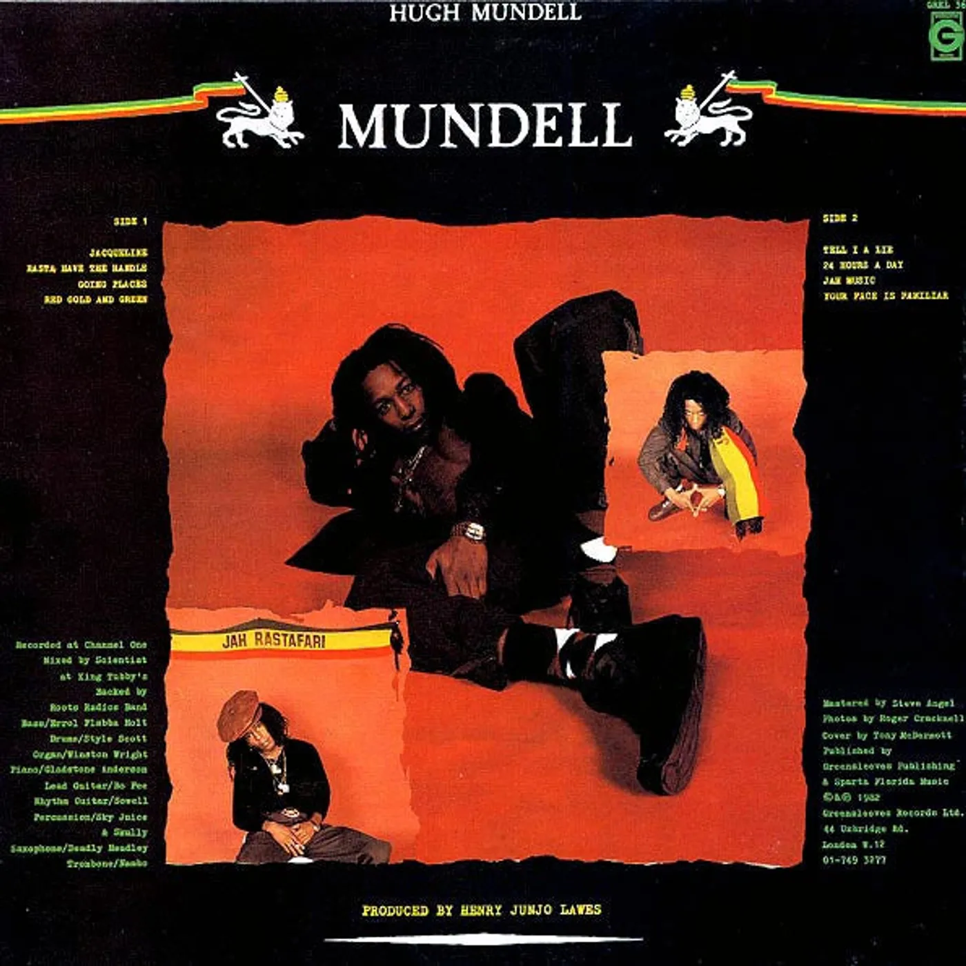 Hugh Mundell  LP -  Mundell (Vinyl)