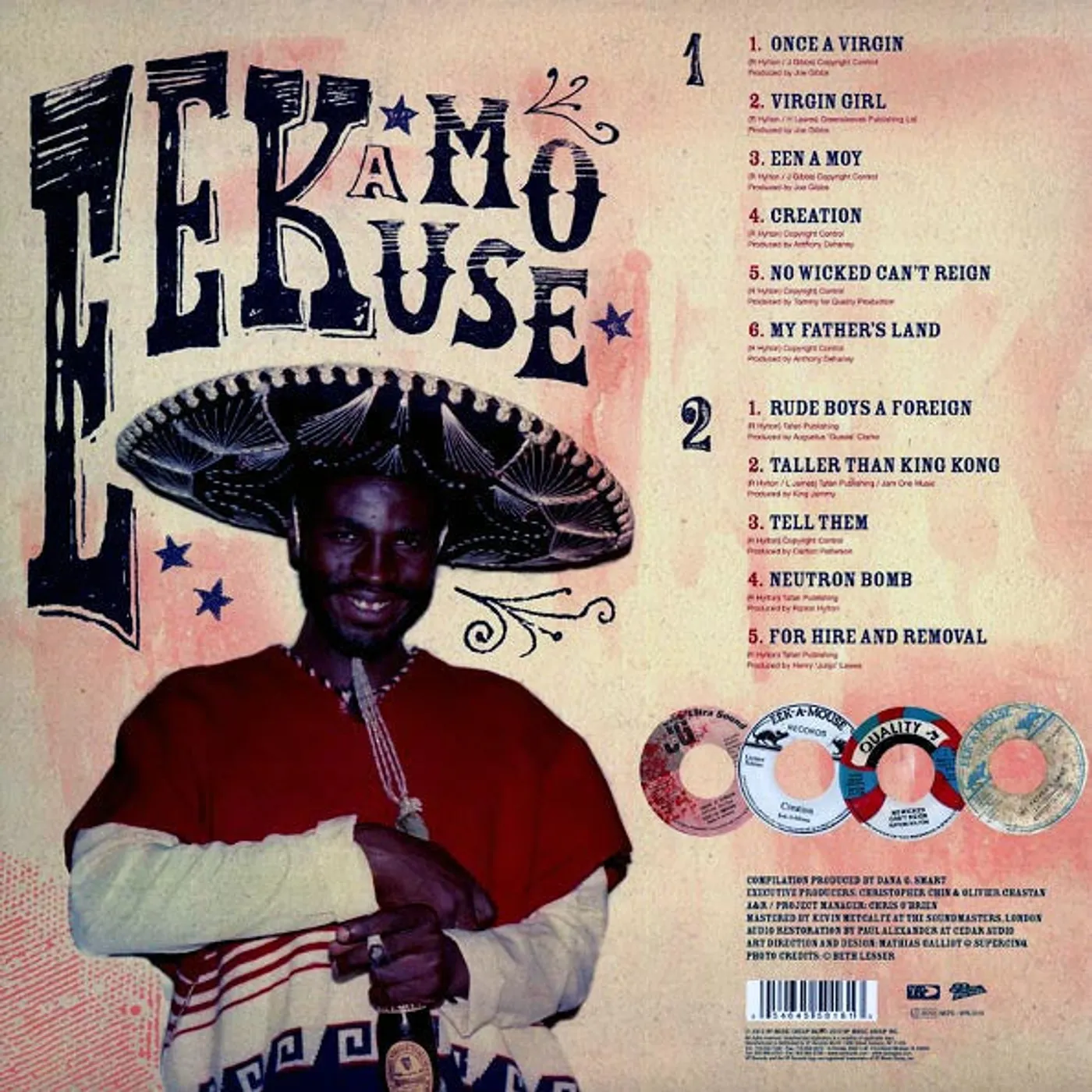 Eek-A-Mouse  LP -  EekOlogy: Reggae Anthology (Vinyl)