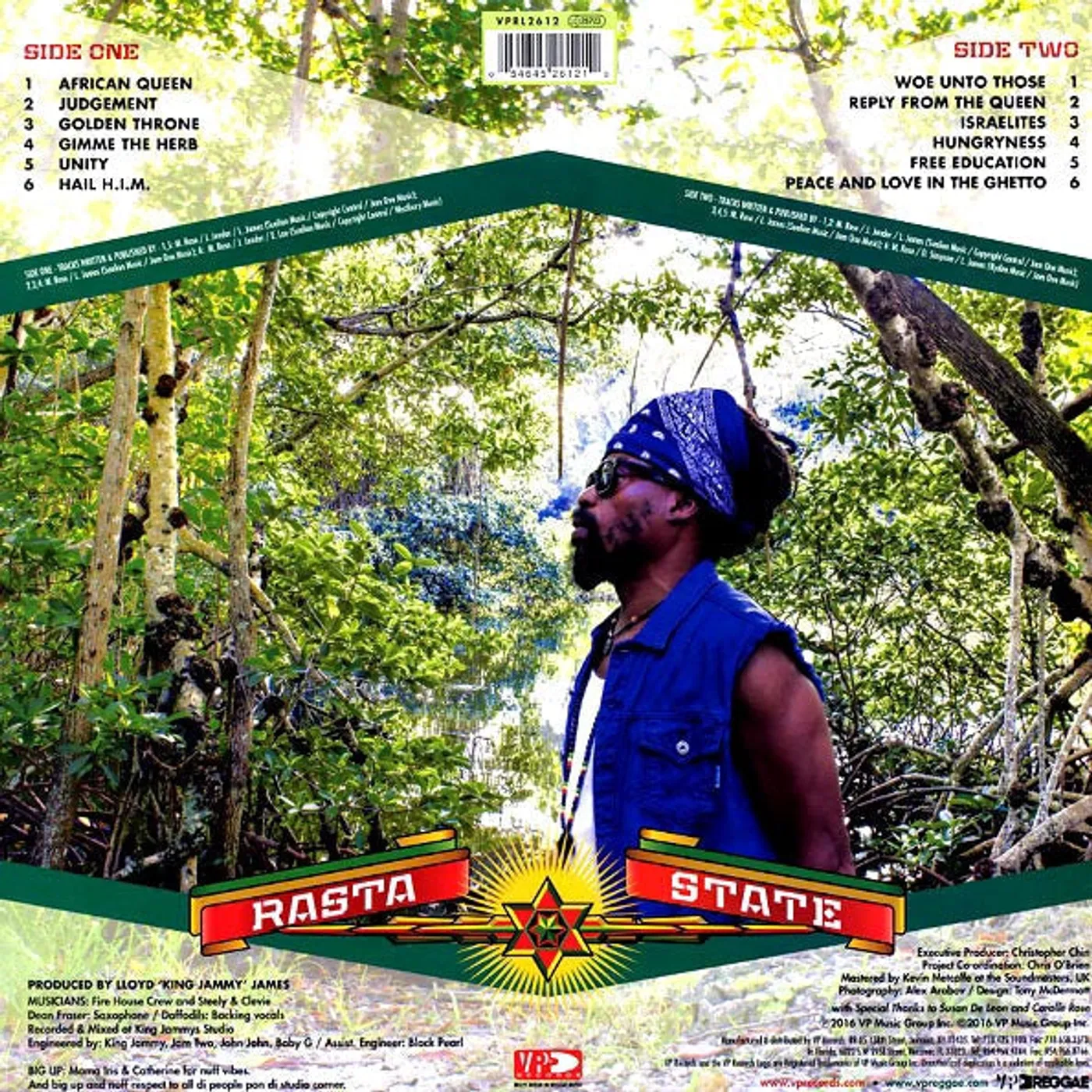 Michael Rose  LP -  Rasta State (Vinyl)