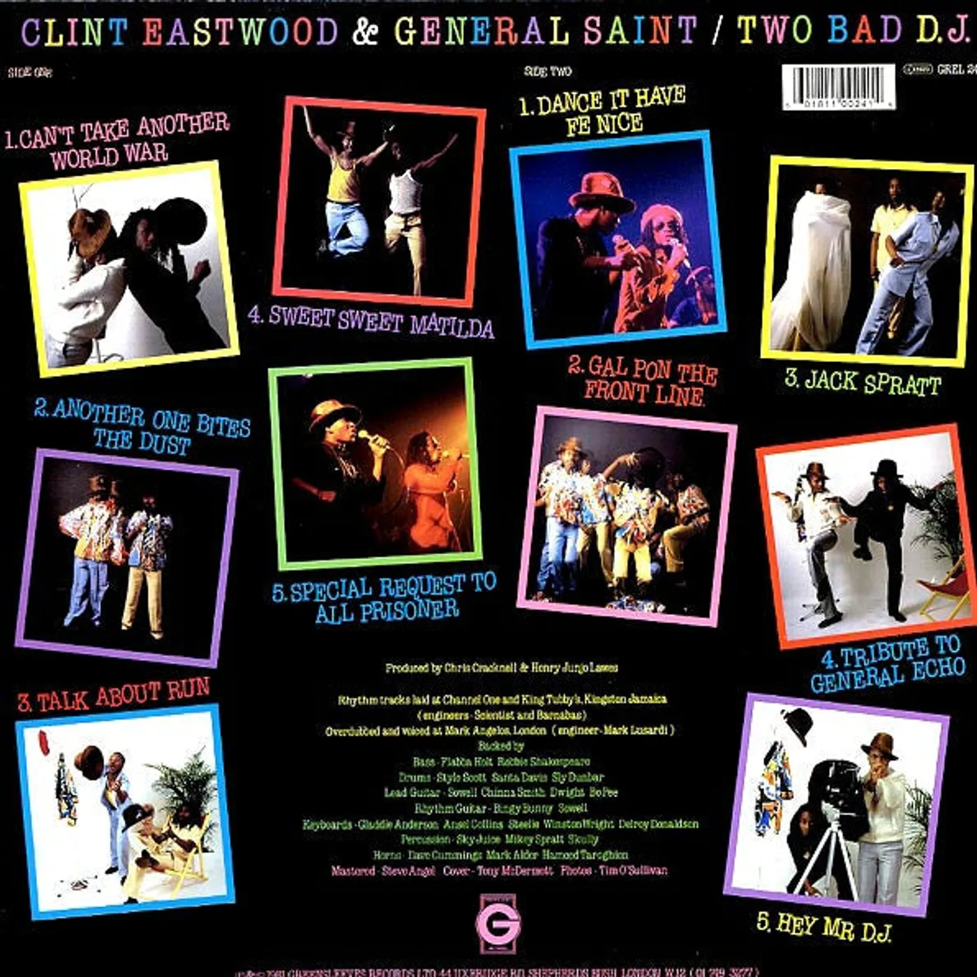 Clint Eastwood & General Saint  LP -  Two Bad DJ (Vinyl)