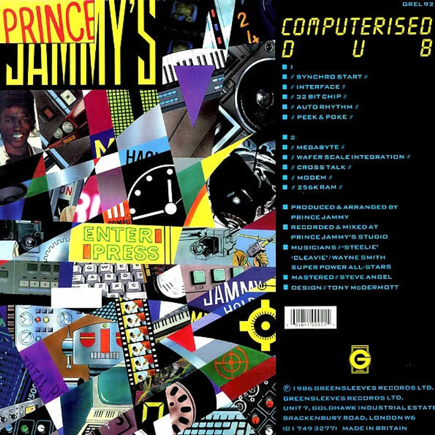 Prince Jammy  LP -  Computerised Dub (Vinyl)