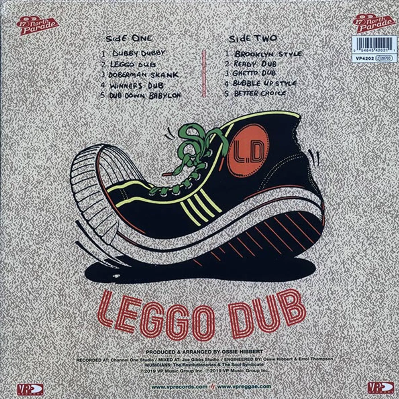 Ossie All LP - stars  Leggo Dub (Vinyl)