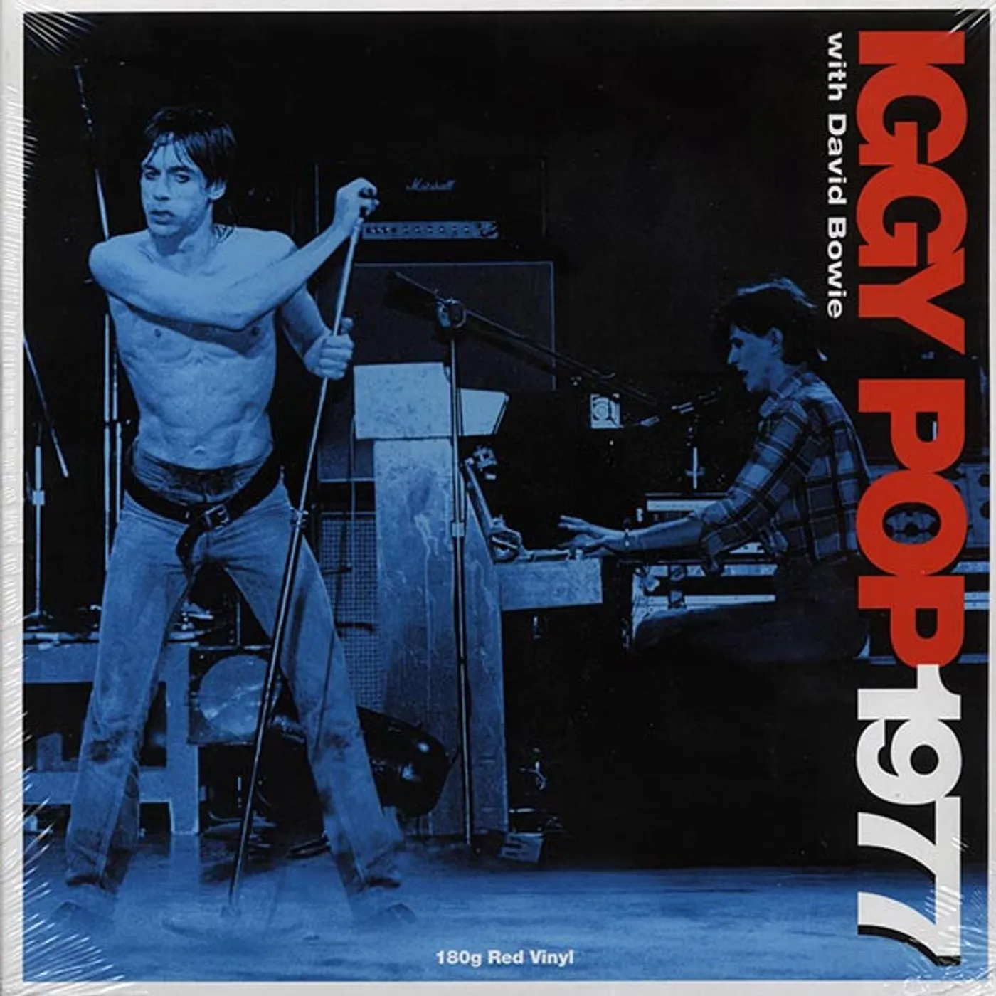 Iggy Pop, David Bowie  LP -  1977: Iggy Pop With David Bowie (180g) (red vinyl)