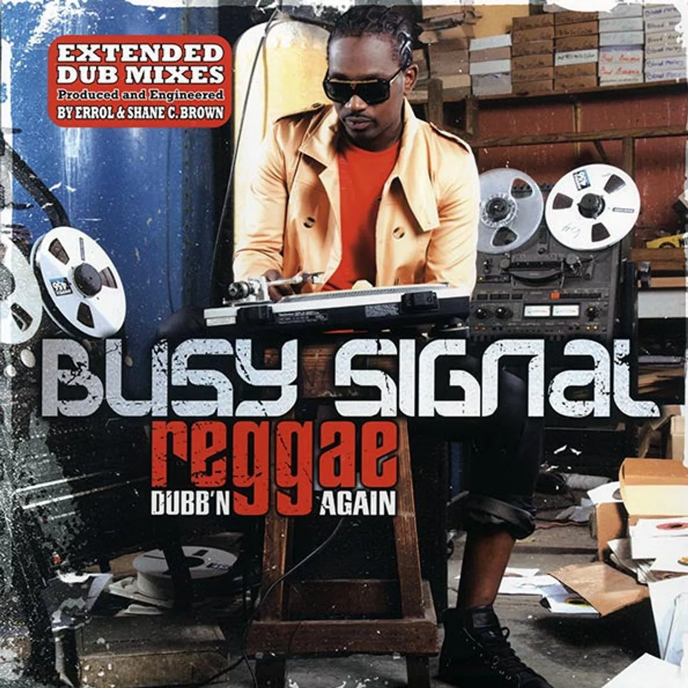 Busy Signal  LP -  Reggae Dubbn Again (Vinyl)