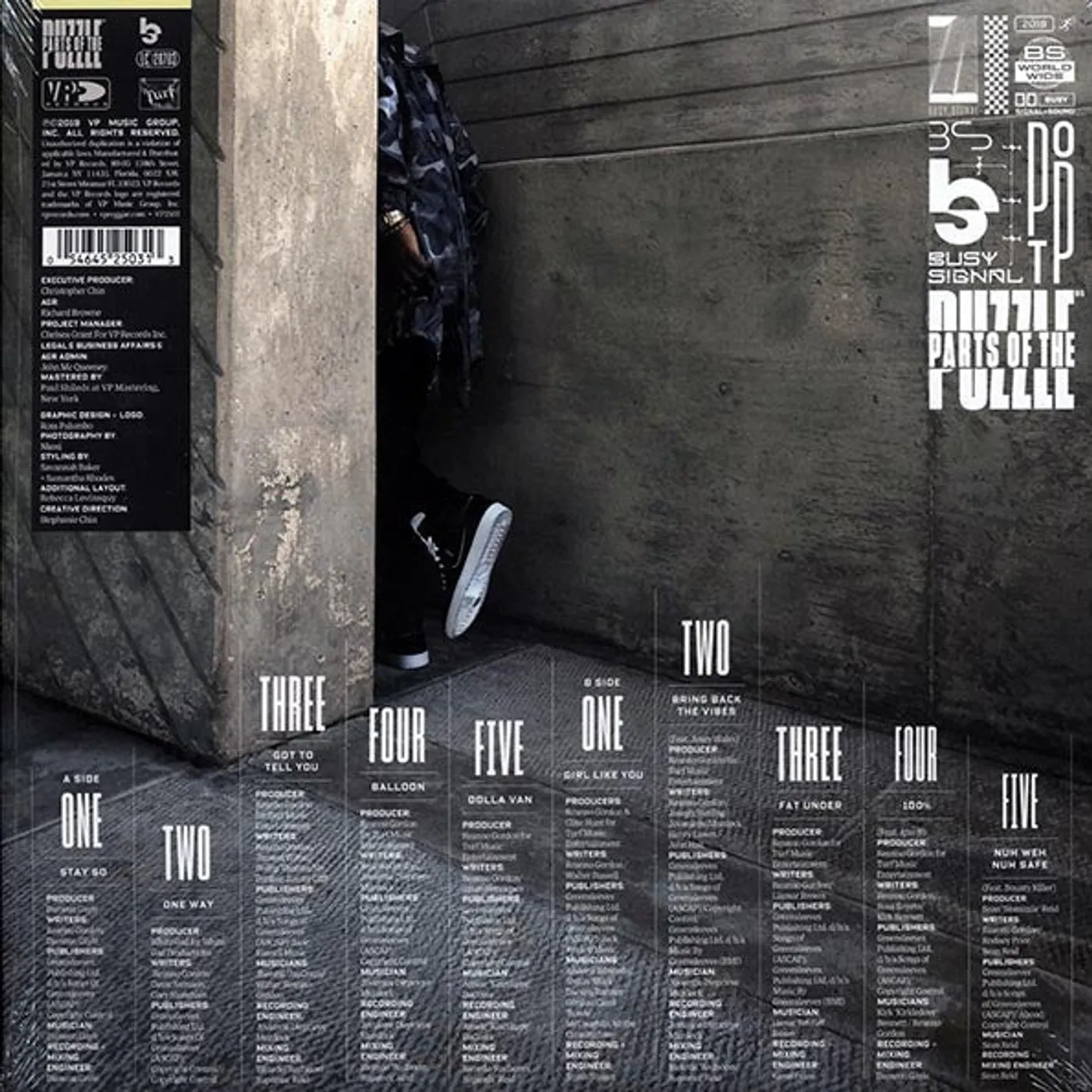 Busy Signal  LP -  Parts Of The Puzzle