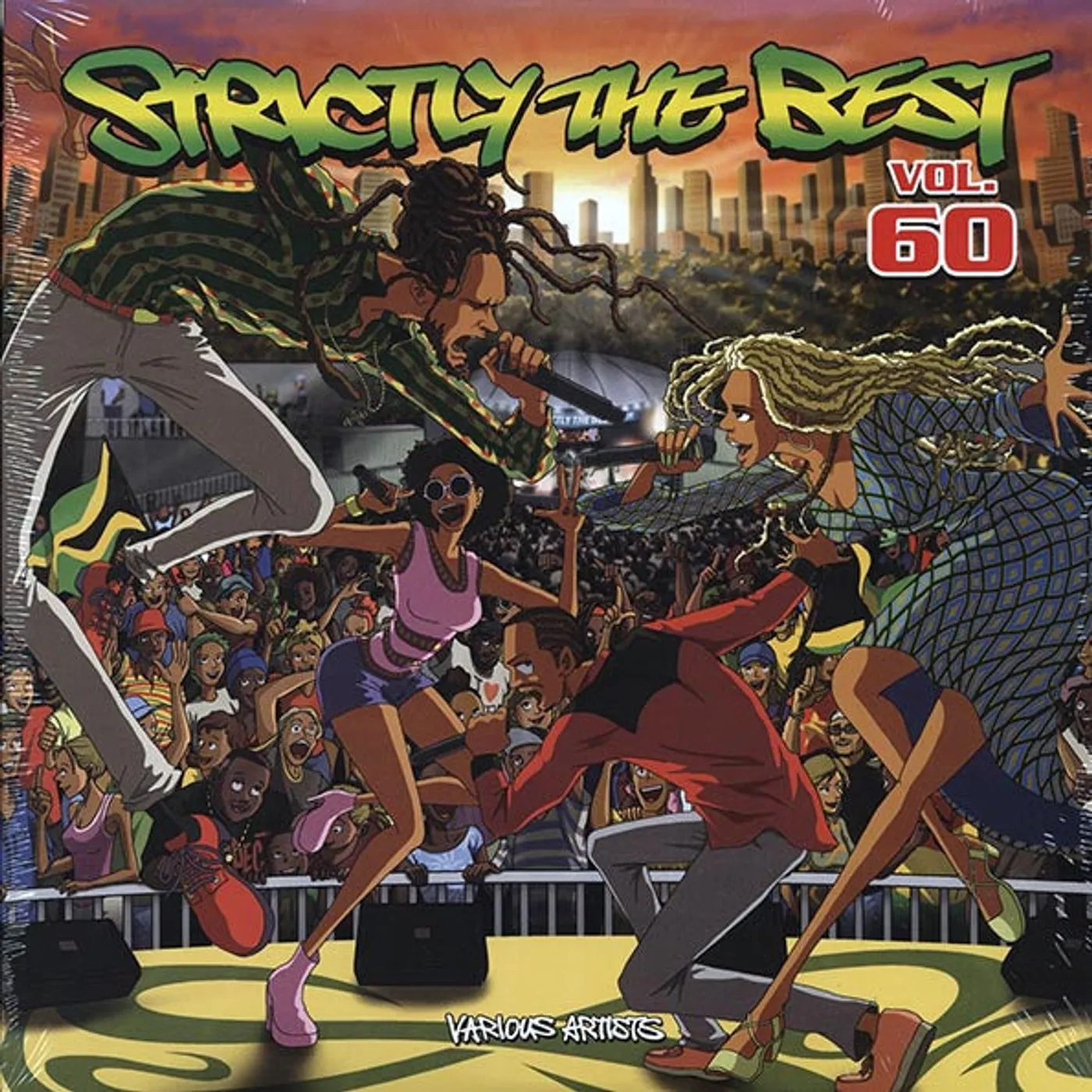 Vybz Kartel, Alkaline, Beres Hammond, Etc.  LP -  Strictly The Best Volume 60 (Vinyl)