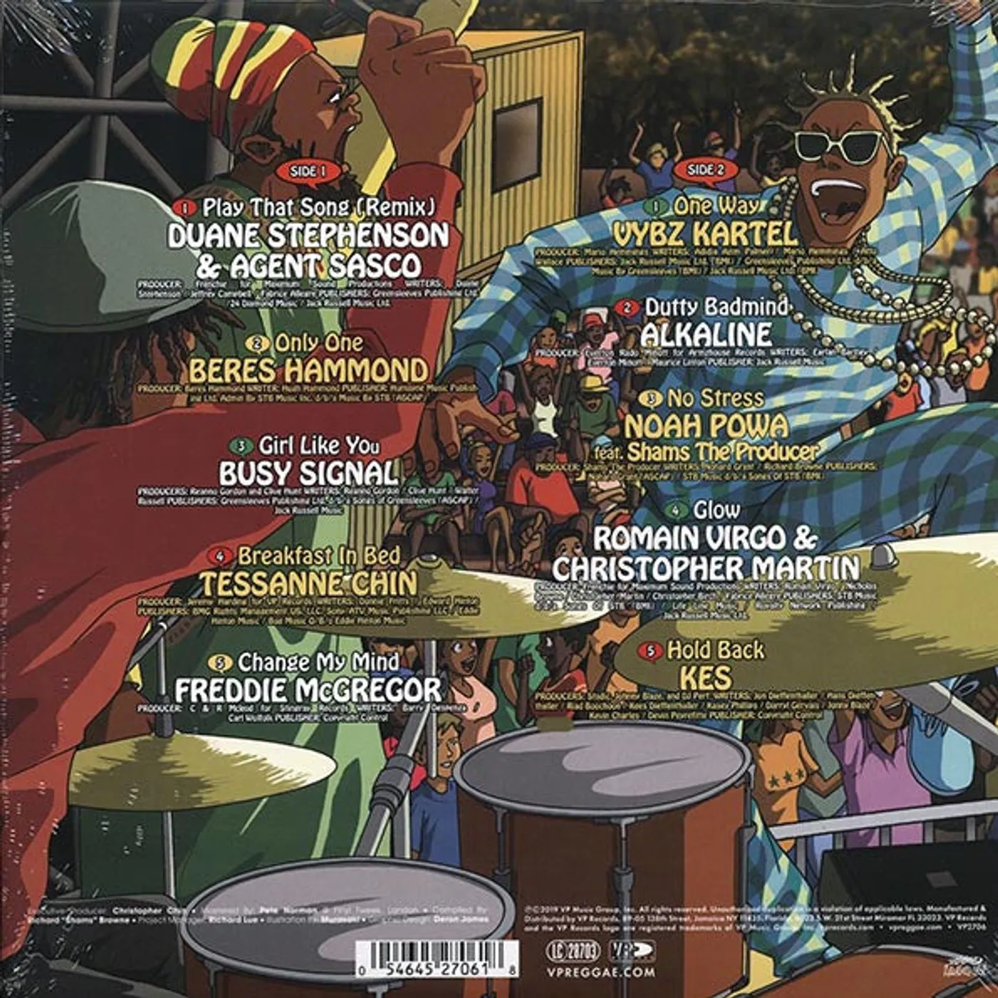 Vybz Kartel, Alkaline, Beres Hammond, Etc.  LP -  Strictly The Best Volume 60 (Vinyl)