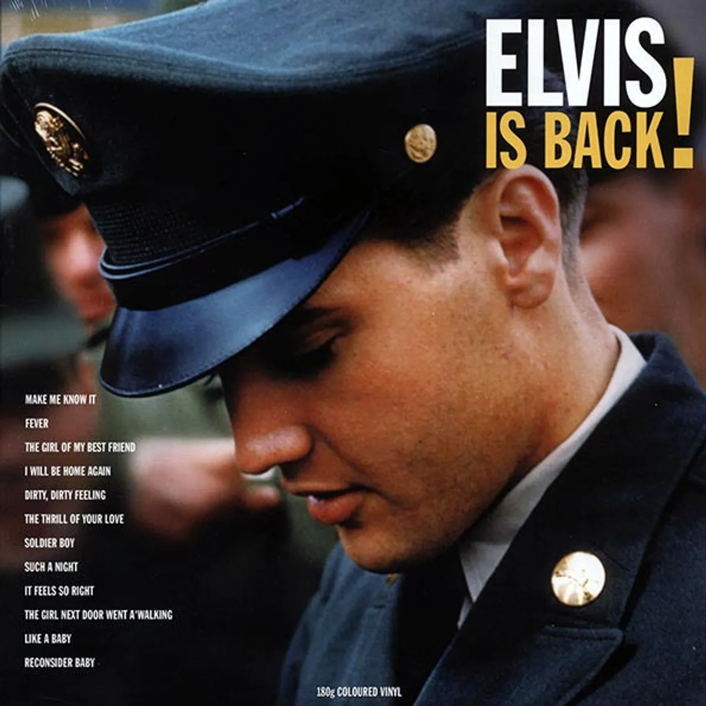Elvis Presley  LP -  Elvis Is Back! (180g) (colored vinyl)