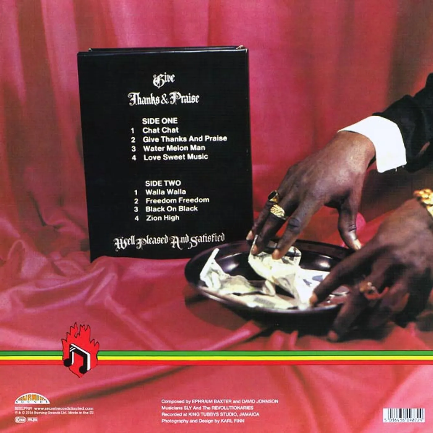 Well Pleased & Satisfied  LP -  Give Thanks & Praise (180g) (Vinyl)