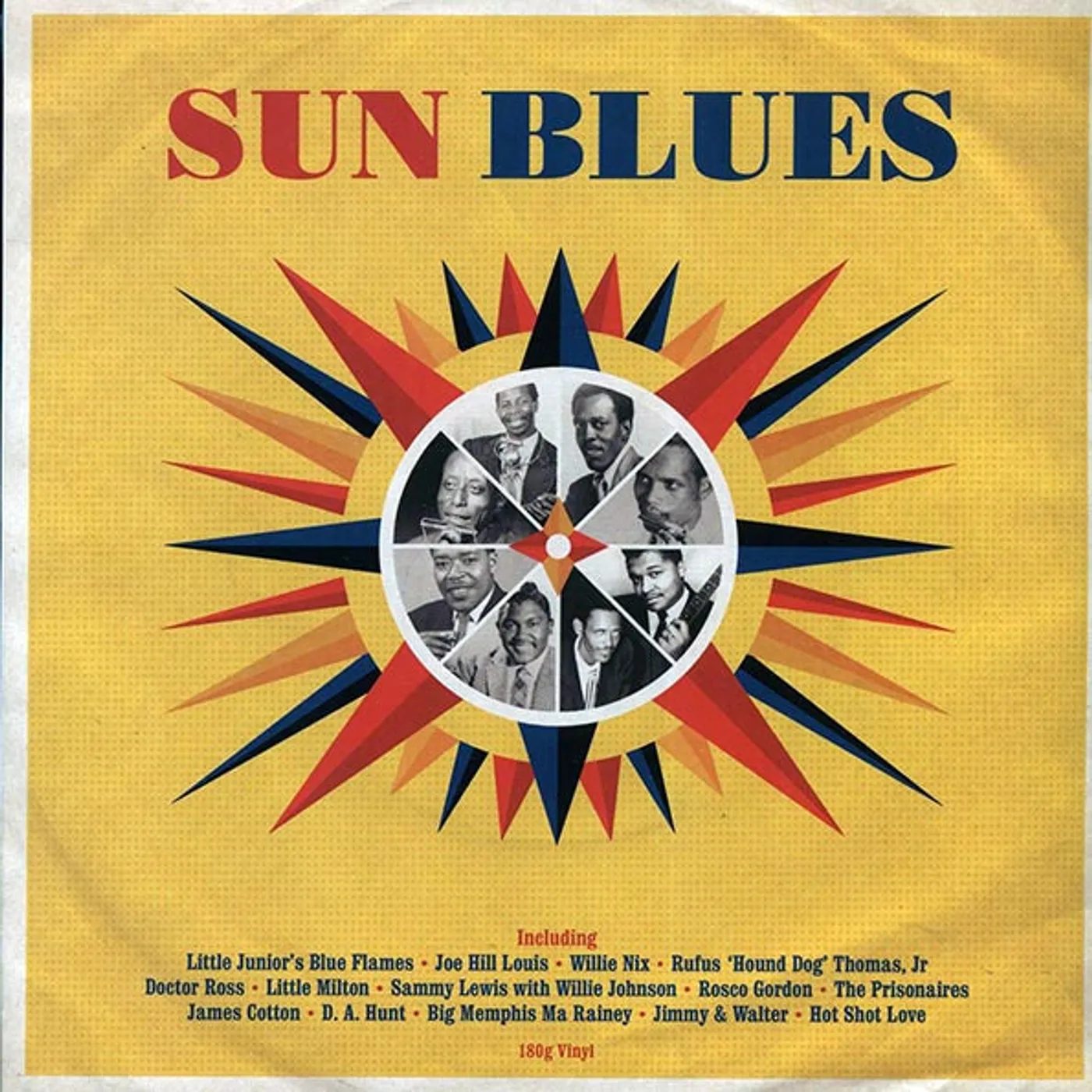Willie Nix, James Cotton, Rosco Gordon, Joe Hill Louis, Etc.  LP -  Sun Blues (180g) (Vinyl)