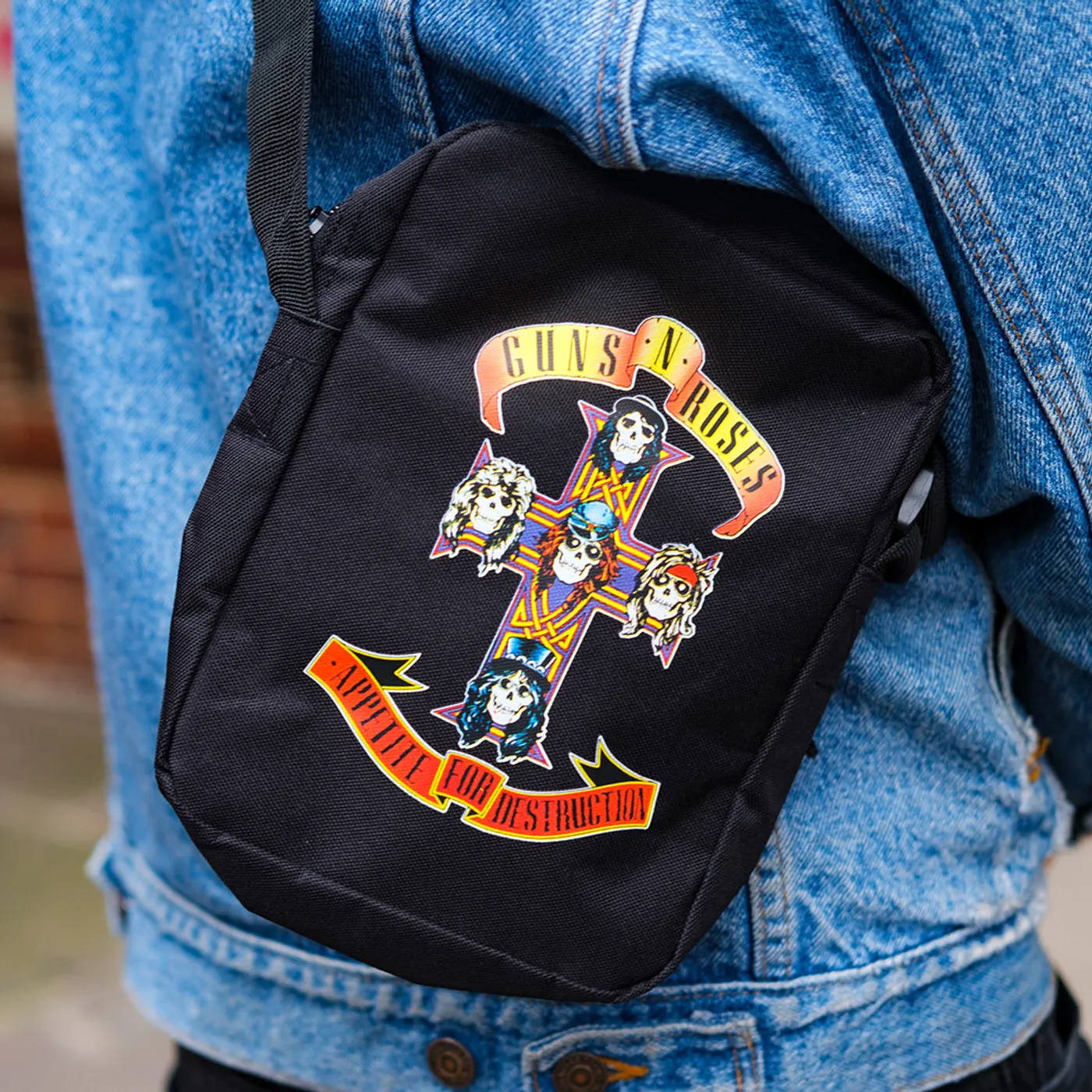 Rocksax Guns N' Roses Crossbody Bag - Appetite For Destruction