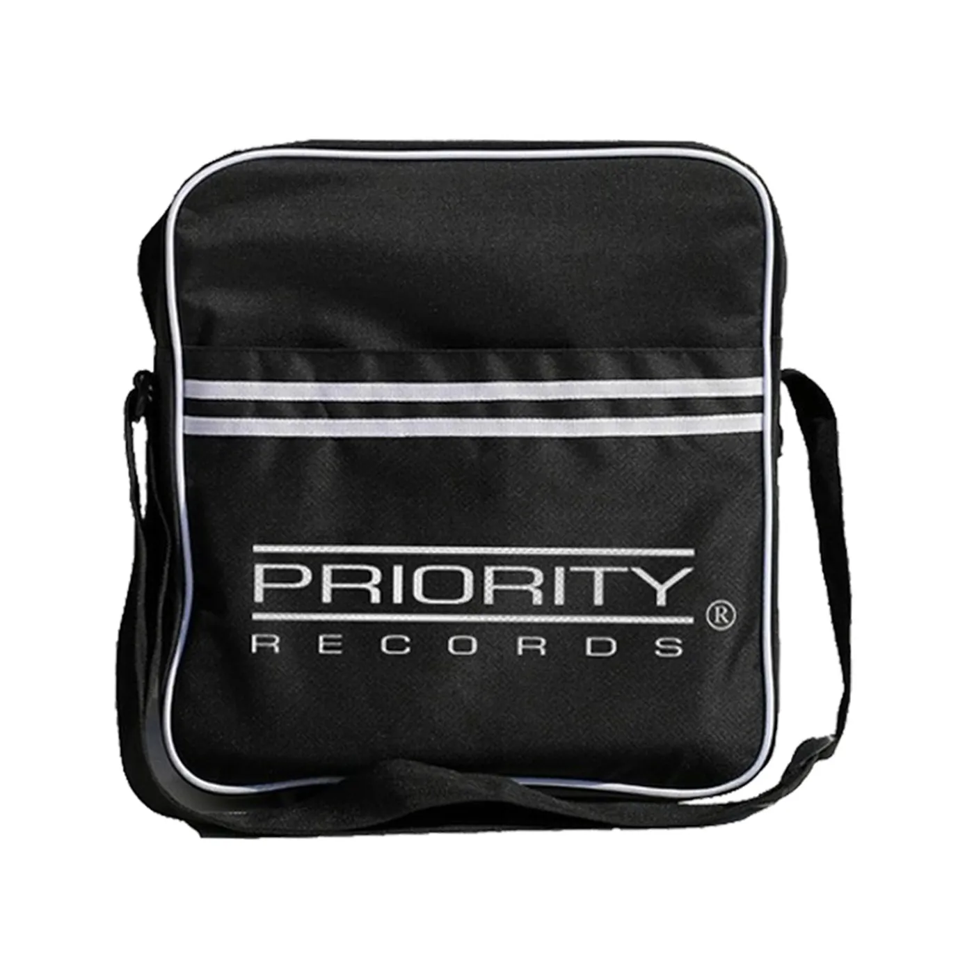 Priority Records Rocksax Priority - Zip Top Messenger Bag