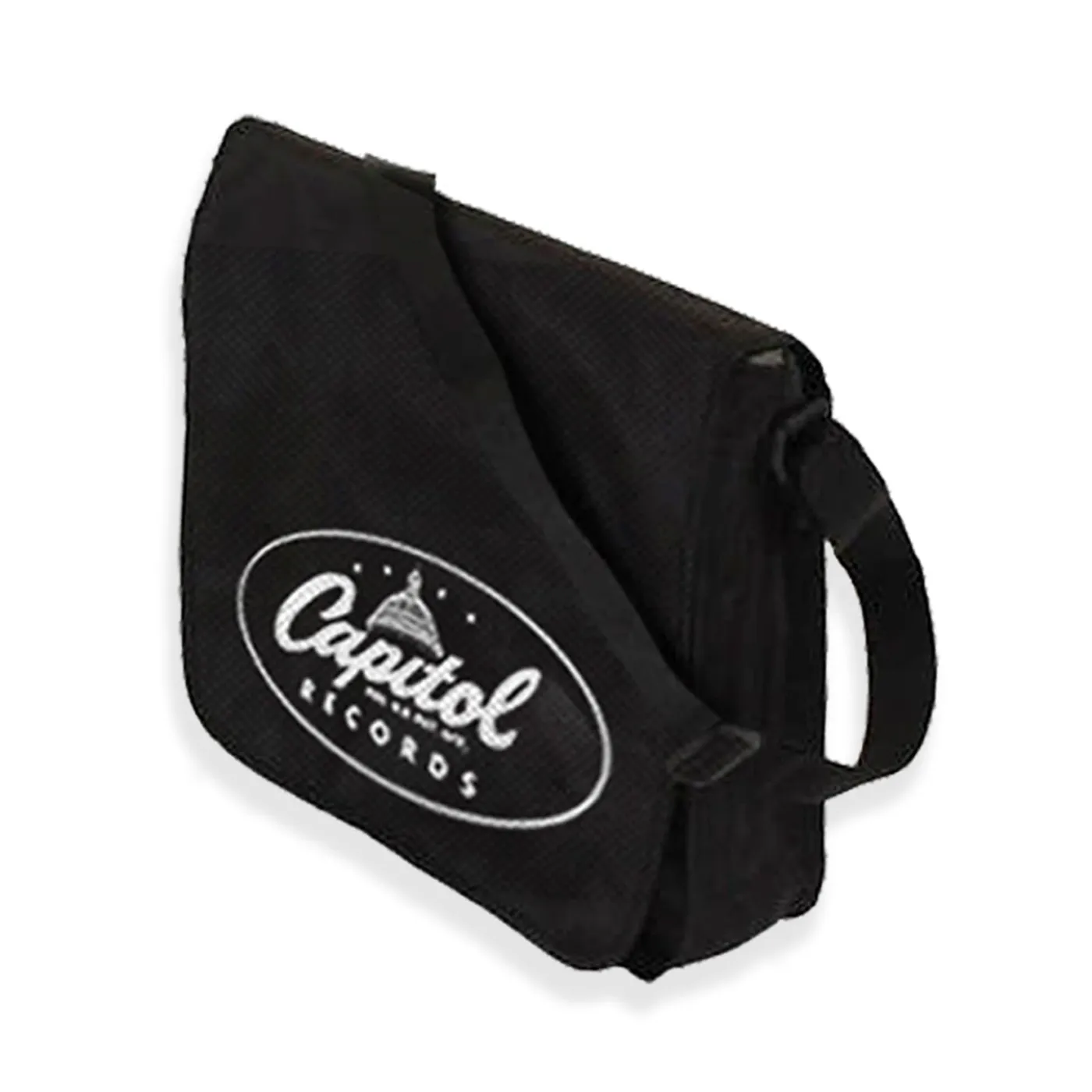 Capitol Records Rocksax Capitol Flap Top Messenger Bag