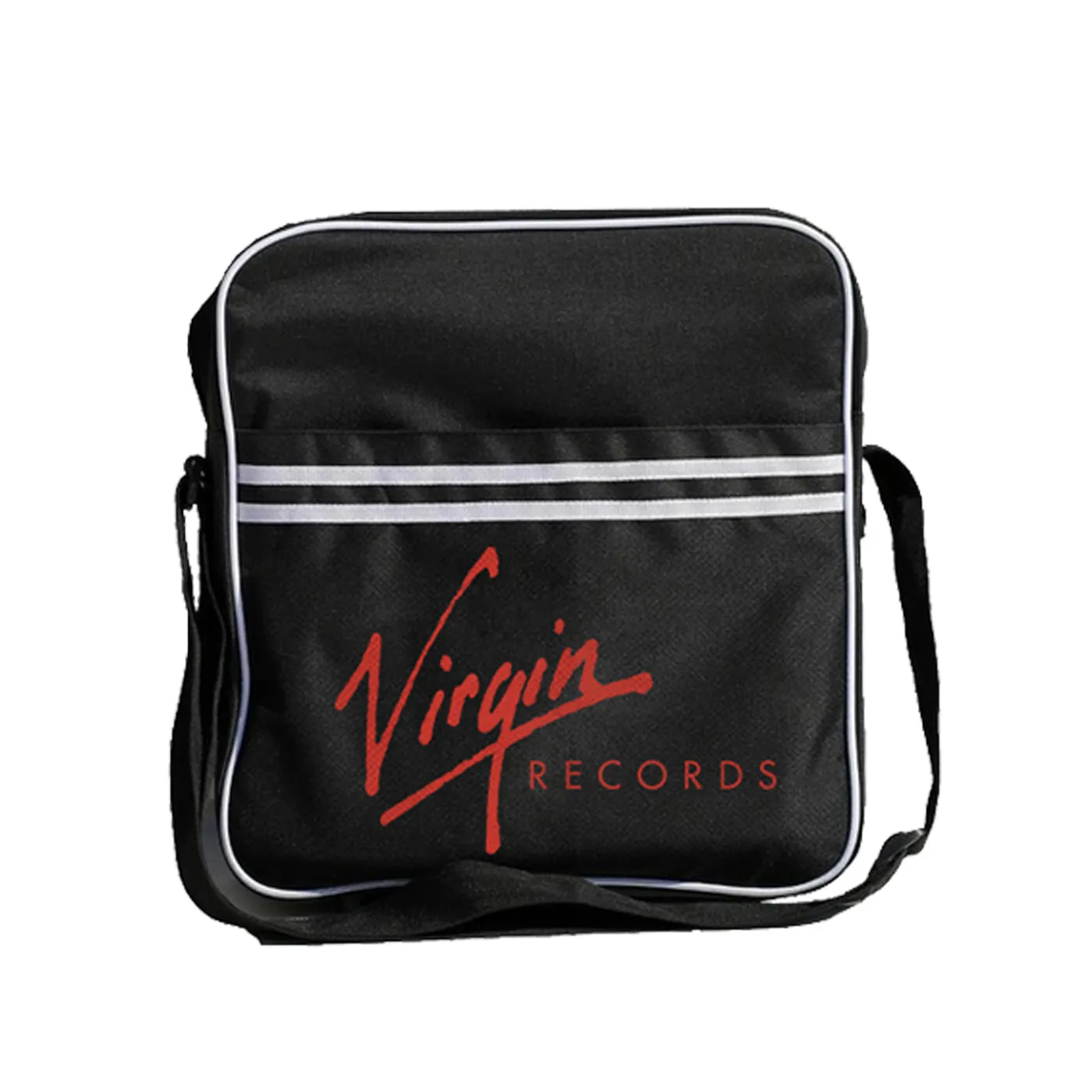 Virgin Records Rocksax Virgin Zip Top Messenger Bag
