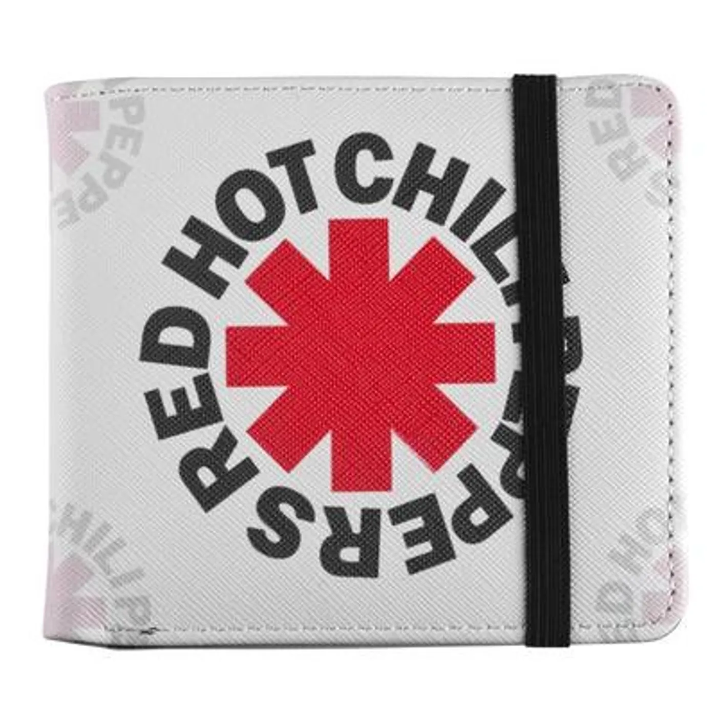 Rocksax Red Hot Chili Peppers Wallet - Asterix White