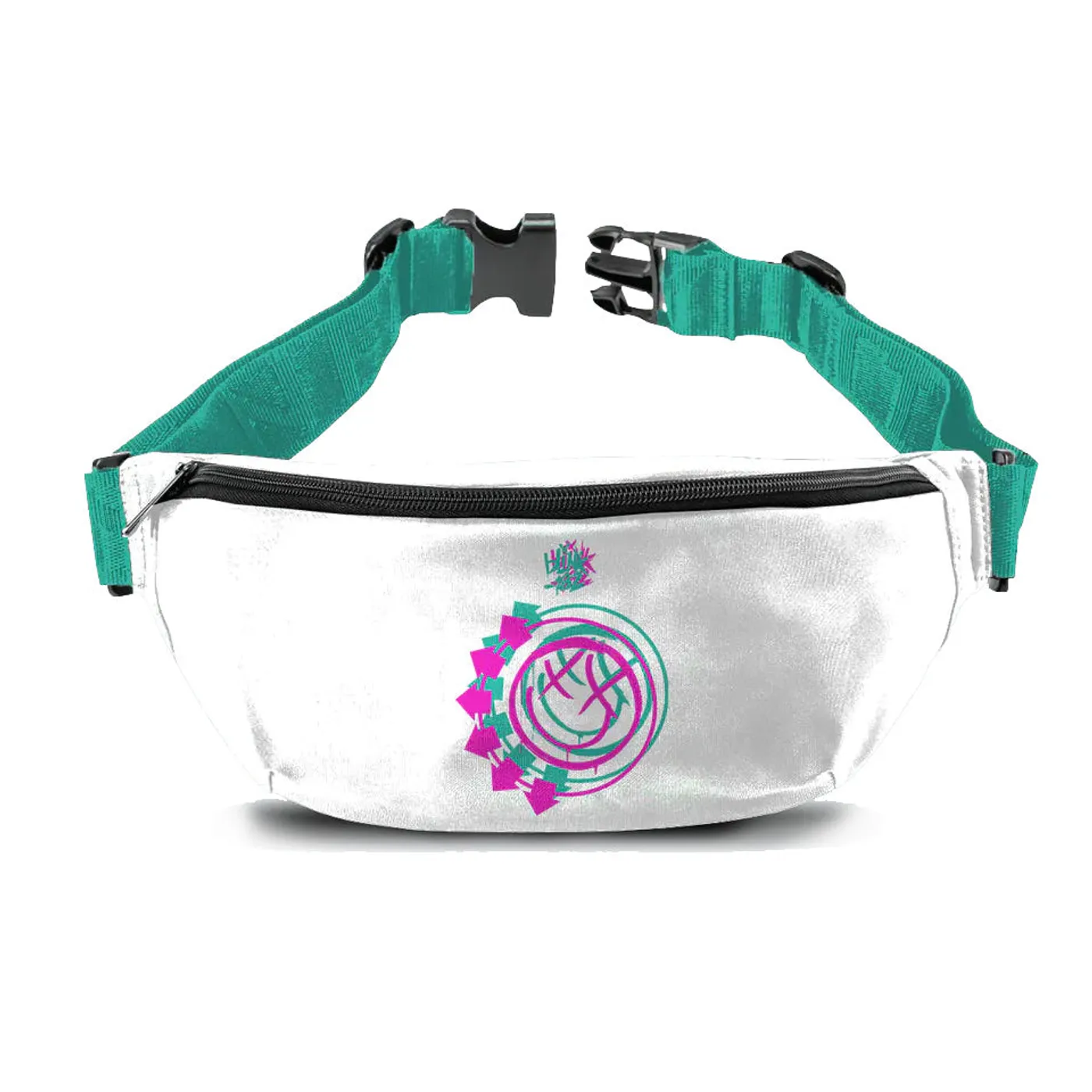 Rocksax blink-182 Bum Bag (Fanny pack) - Smile White