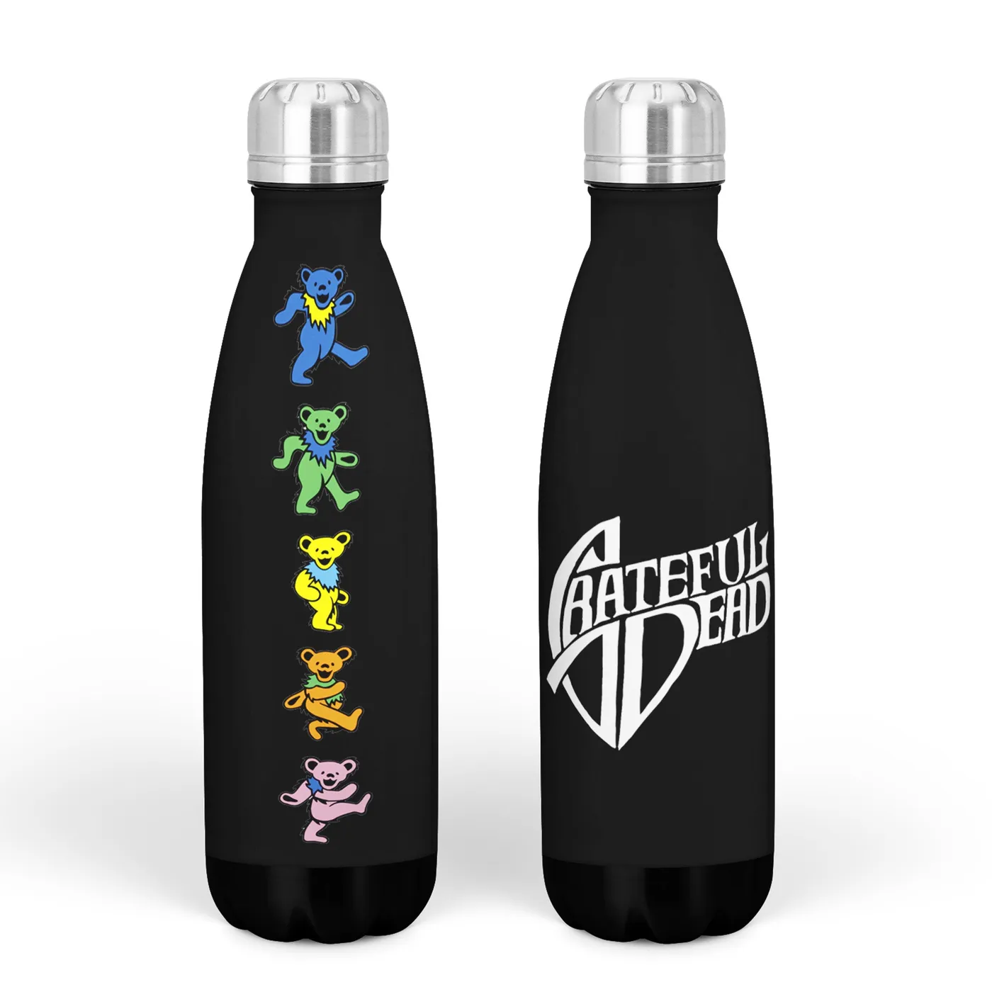 Rocksax Grateful Dead Drink Bottle - Dancing Bears