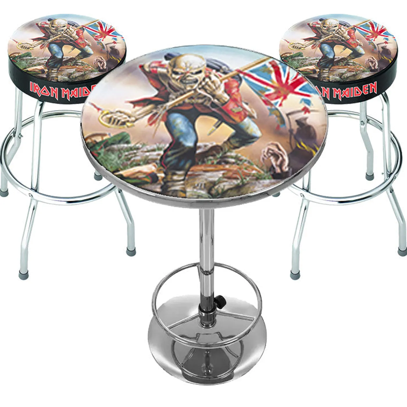 Rocksax Iron Maiden Bar Set - Trooper