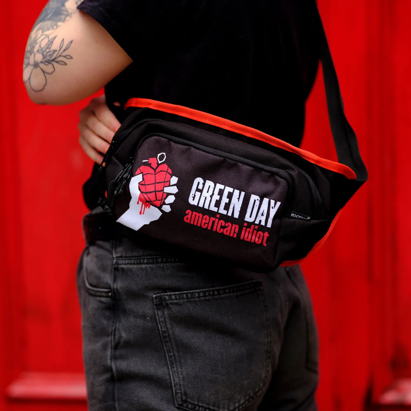 Rocksax Green Day Shoulder Bag - American Idiot