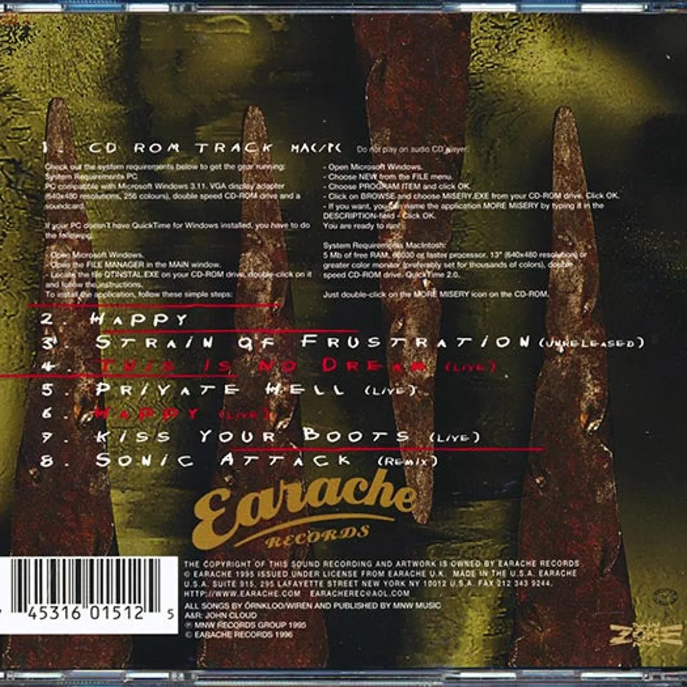Misery Loves Co.  CD -  Happy?