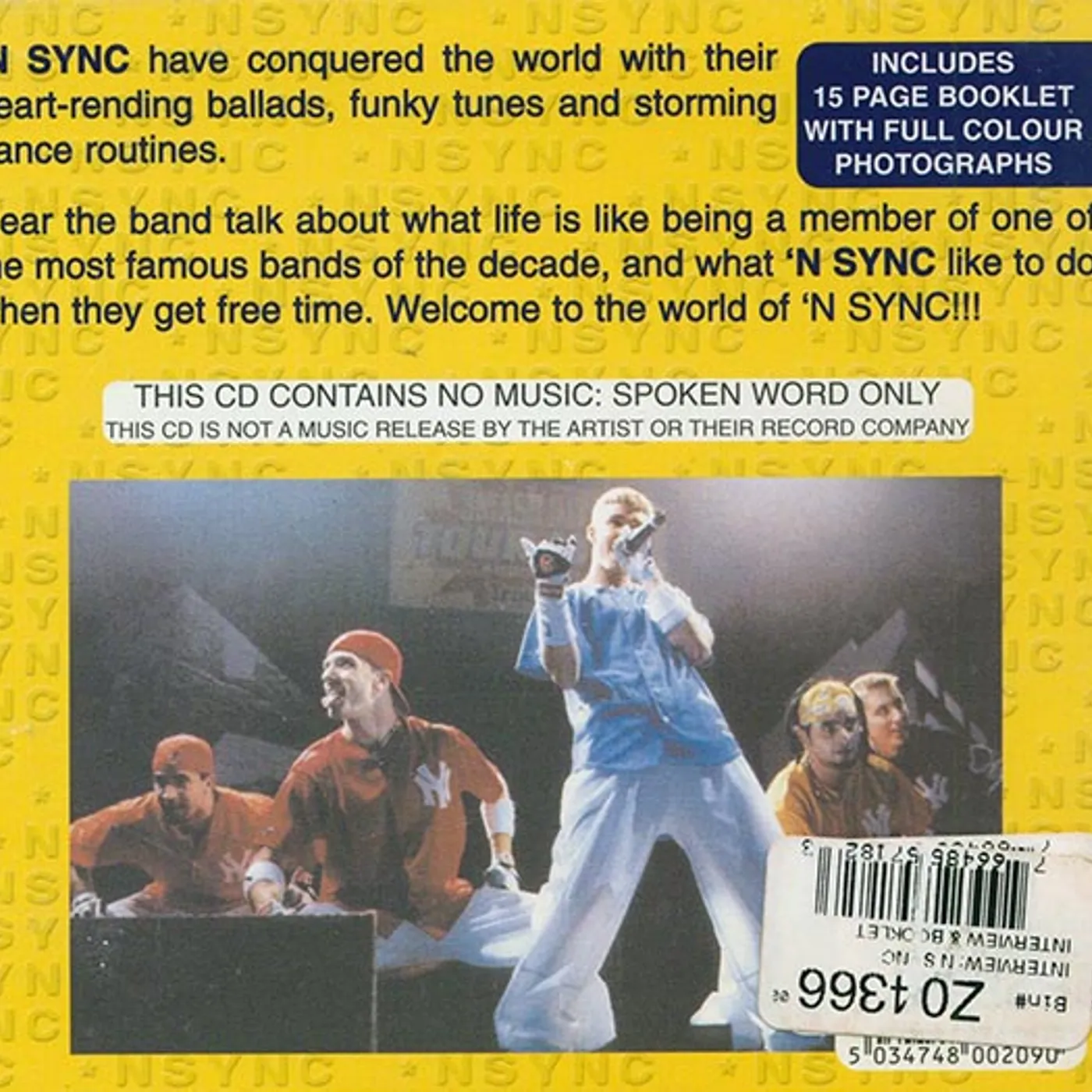 *NSYNC  CD -  The Interview CD (deluxe 3 fold digipak)
