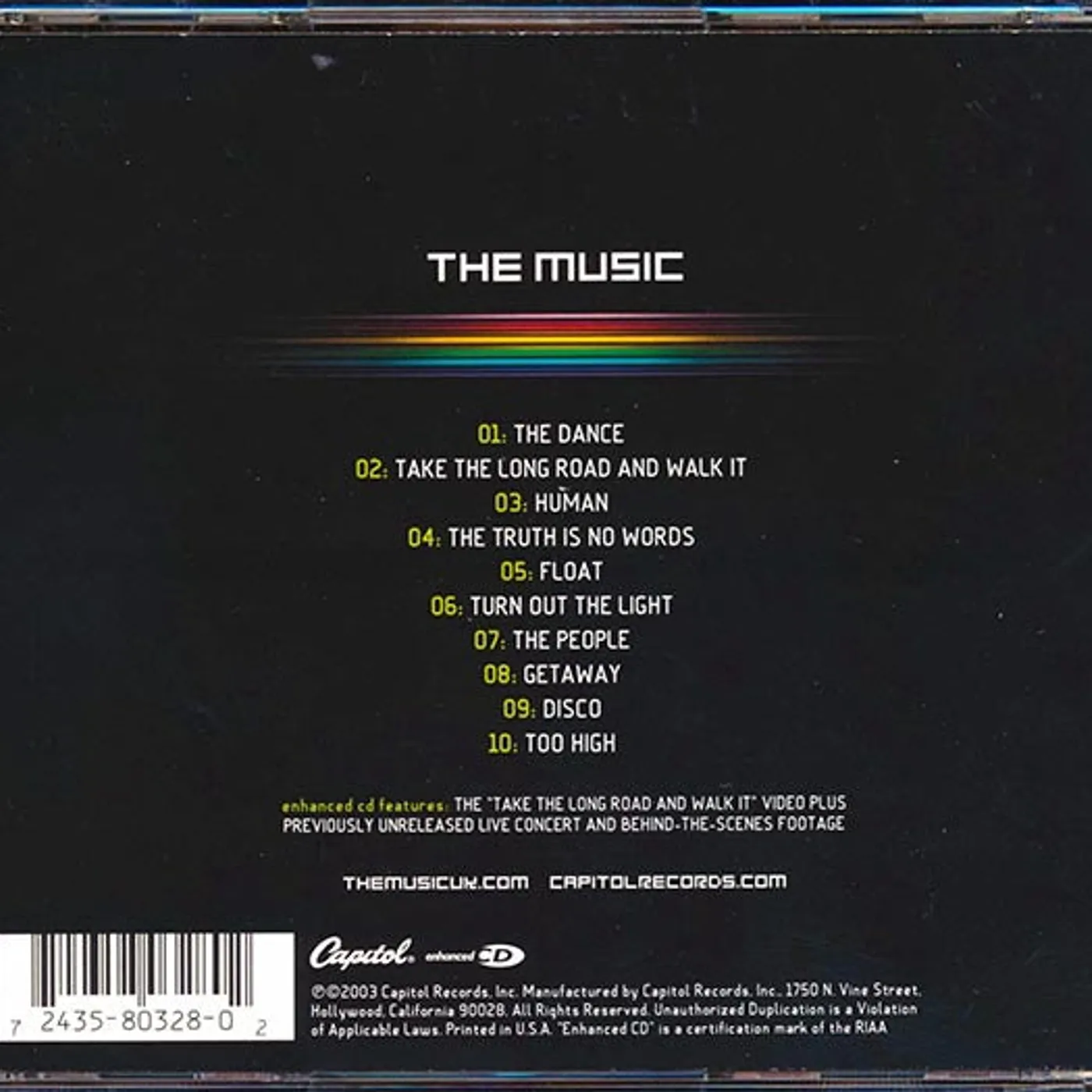 The Music  CD -  The Music