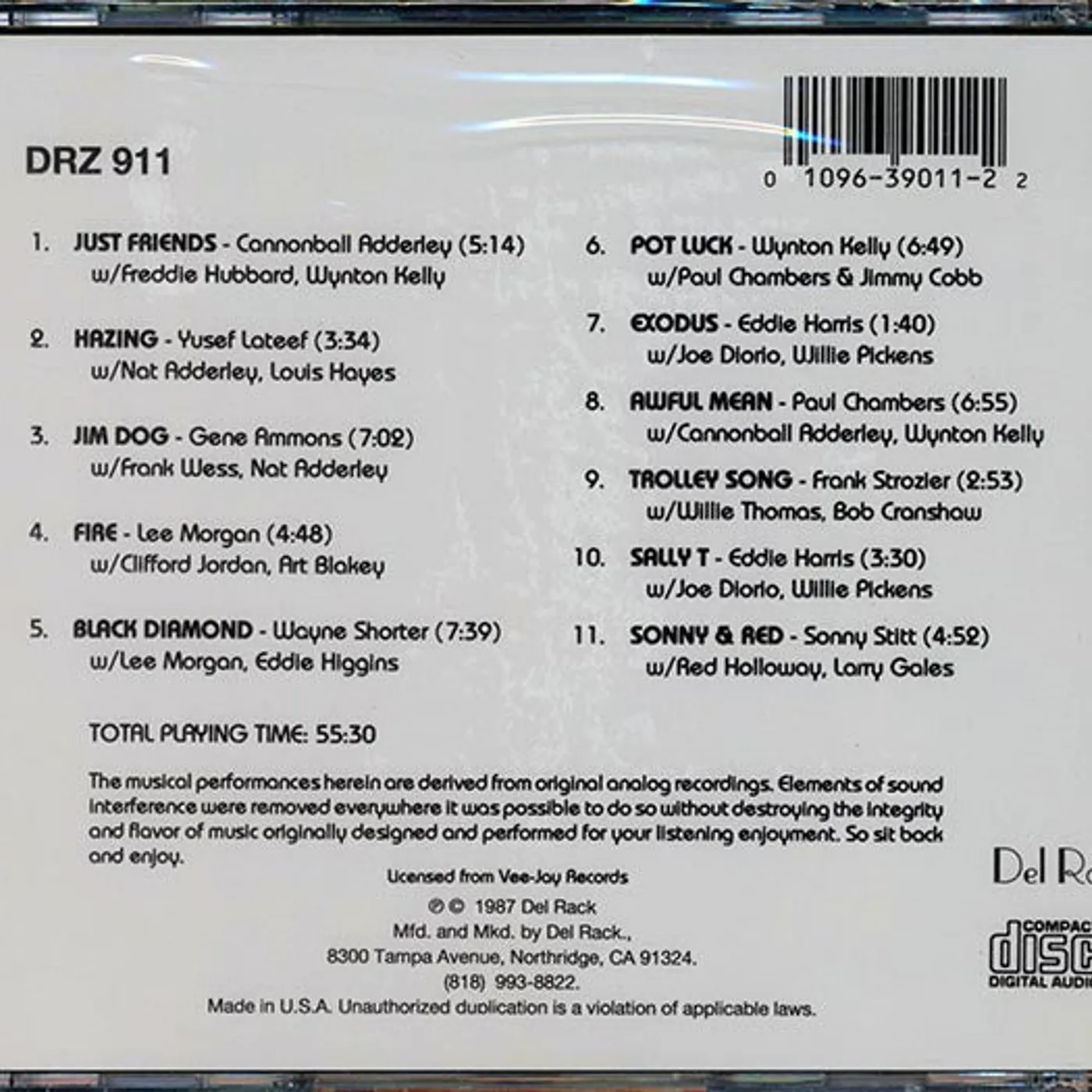 Wynton Kelly, Red Holloway, Lee Morgan, Sam Jones, Etc.  CD -  Fire