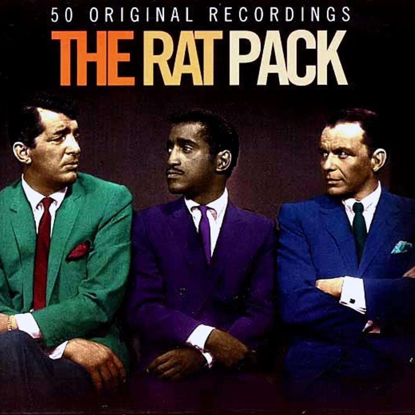 Frank Sinatra, Dean Martin, Sammy Davis Jr.  CD -  The Rat Pack: 50 Original Recordings (49 tracks) (2xCD)