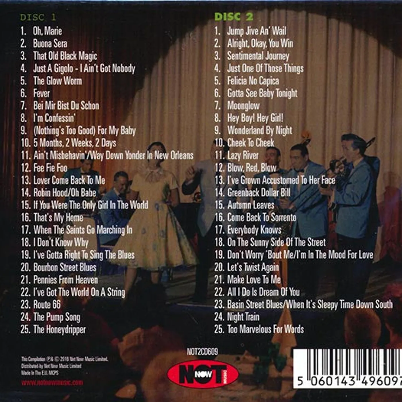 Louis Prima  CD -  The Very Best Of Louis Prima (50 tracks) (2xCD)