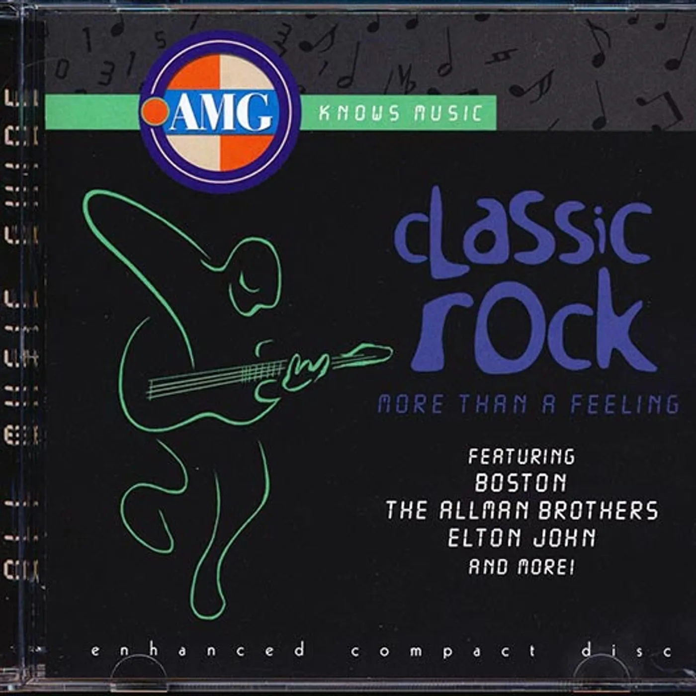 Boston, Lynyrd Skynyrd, Steppenwolf, The Allman Brothers Band, Bachman Turner Overdrive, Blue Oyster Cult, Etc.  CD -  Classic Rock: More Than A Feeling (All Music Guide)
