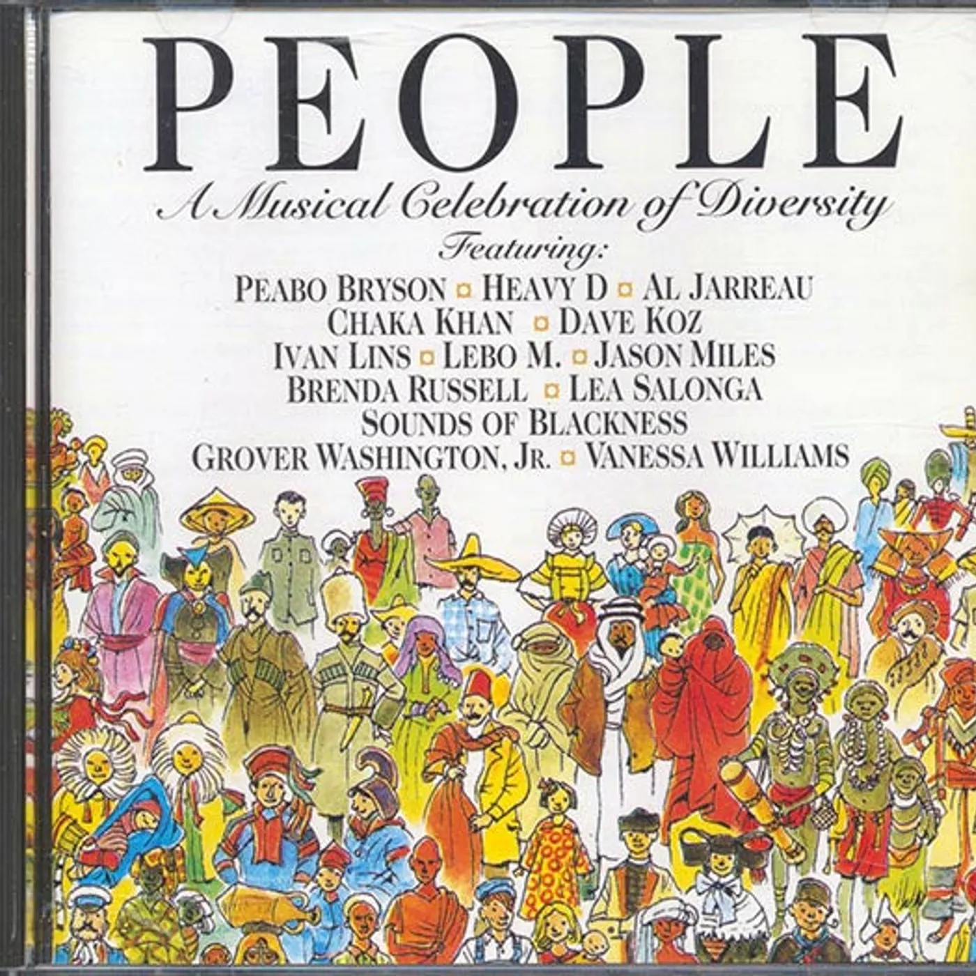 Chaka Khan, Al Jarreau, Heavy D, Etc.  CD -  People: A Musical Celebration Of Diversity