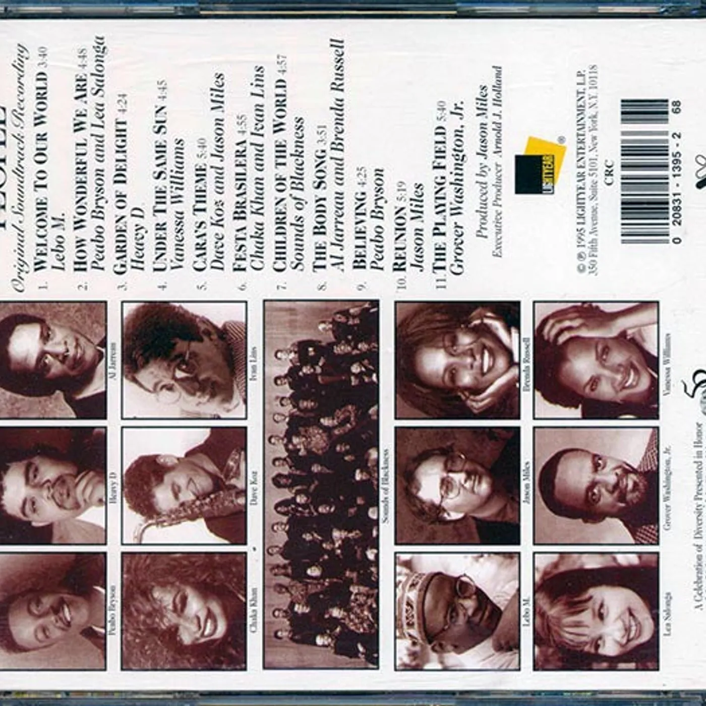 Chaka Khan, Al Jarreau, Heavy D, Etc.  CD -  People: A Musical Celebration Of Diversity