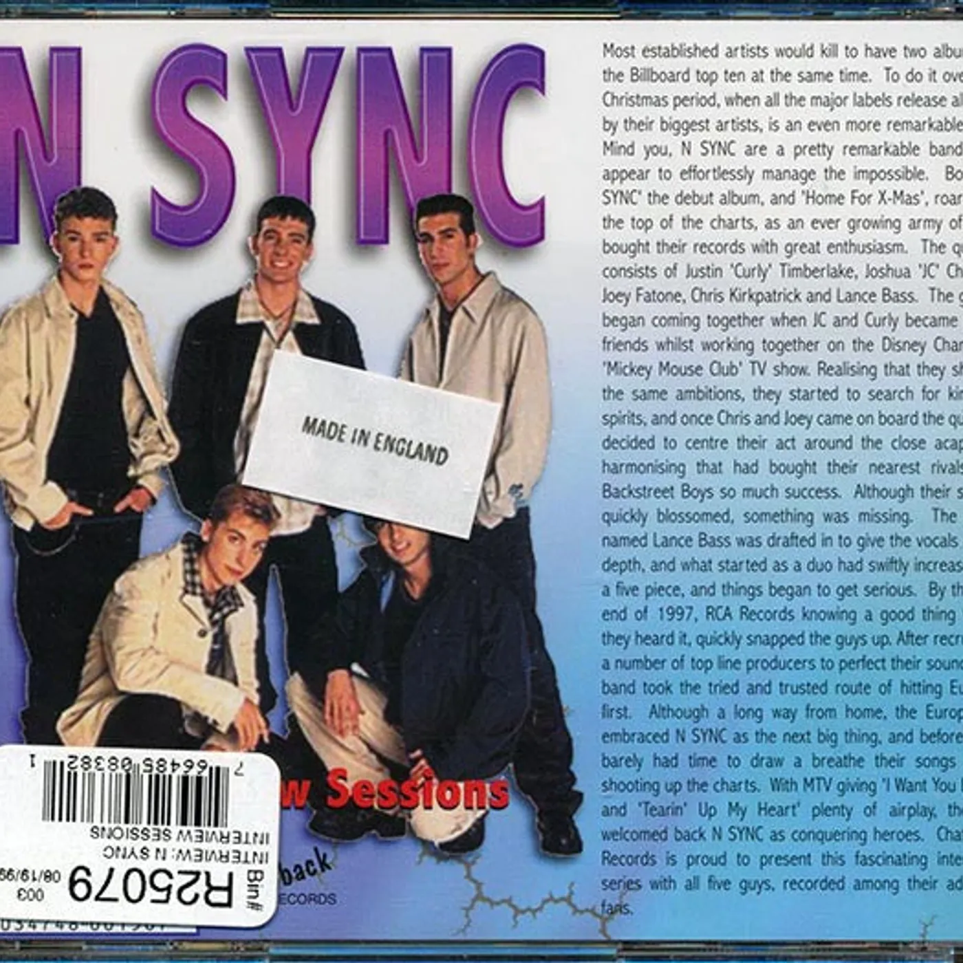 *NSYNC  CD -  The Interview Sessions