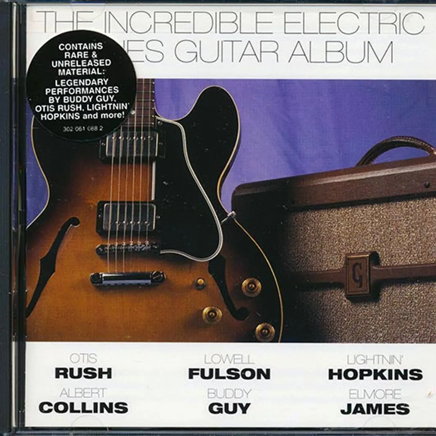 Otis Rush, Lowell Fulson, Lightnin' Hopkins, Etc.  CD -  The Incredible Electric Blues Guitar Album (incl. large booklet)