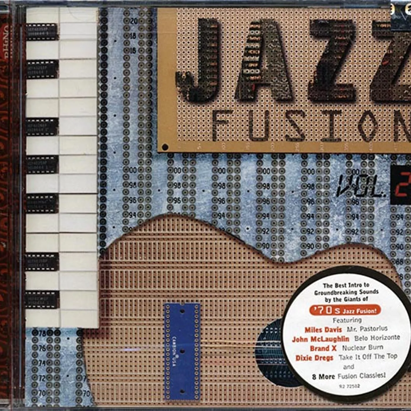 The Brecker Brothers, Brand X, Jean CD - Luc Ponty, Miles Davis, Etc.  Jazz Fusion Volume 2 (marked/ltd stock)
