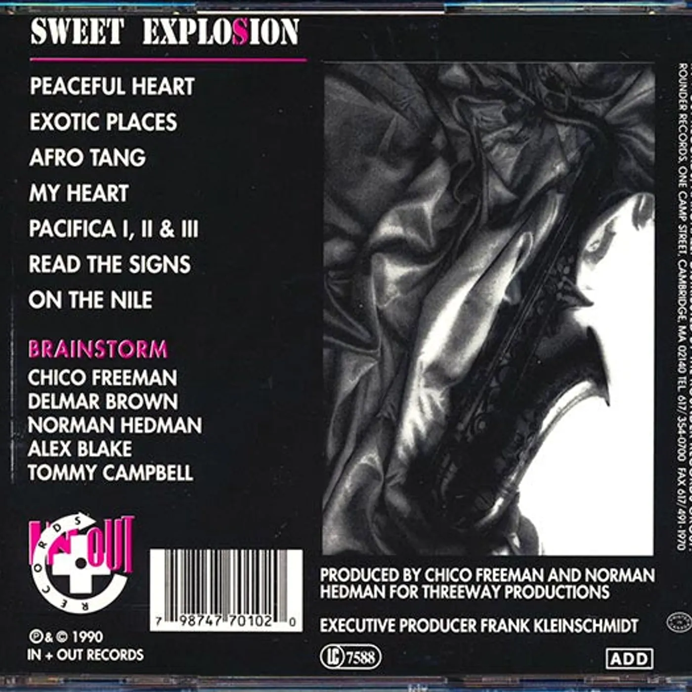 Chico Freeman, Brainstorm  CD -  Sweet Explosion