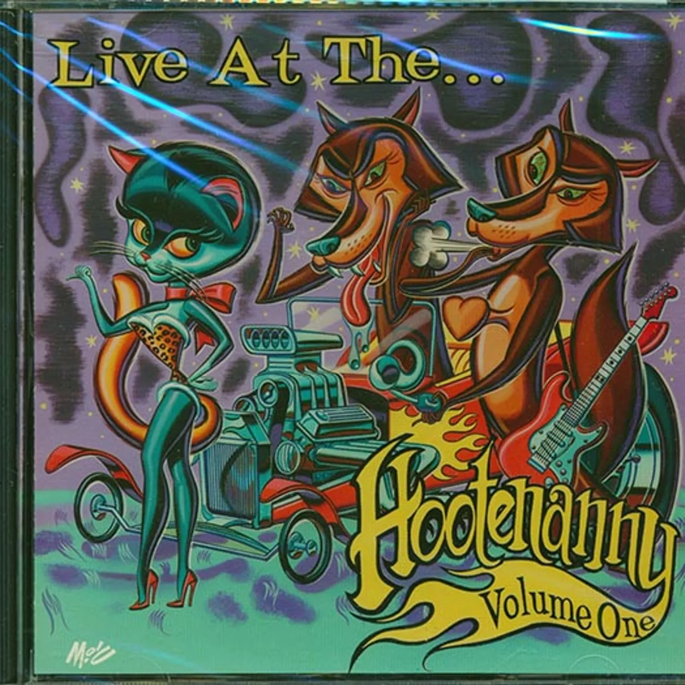 Dave Alvin, The Derailers, Hot Rod Lincoln, Deke Dickerson, Etc.  CD -  Live At The Hootenanny Volume 1