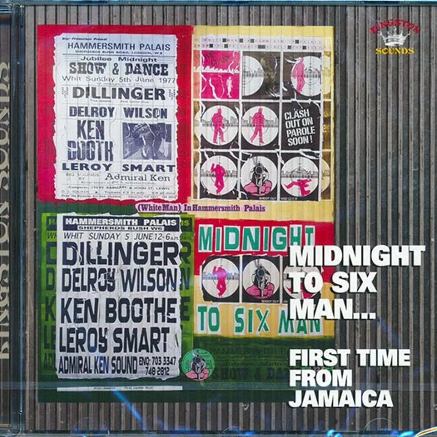 Dillinger, Delroy Wilson, Ken Boothe, Leroy Smart, Etc.  CD -  Midnight To Six Man: First Time From Jamaica