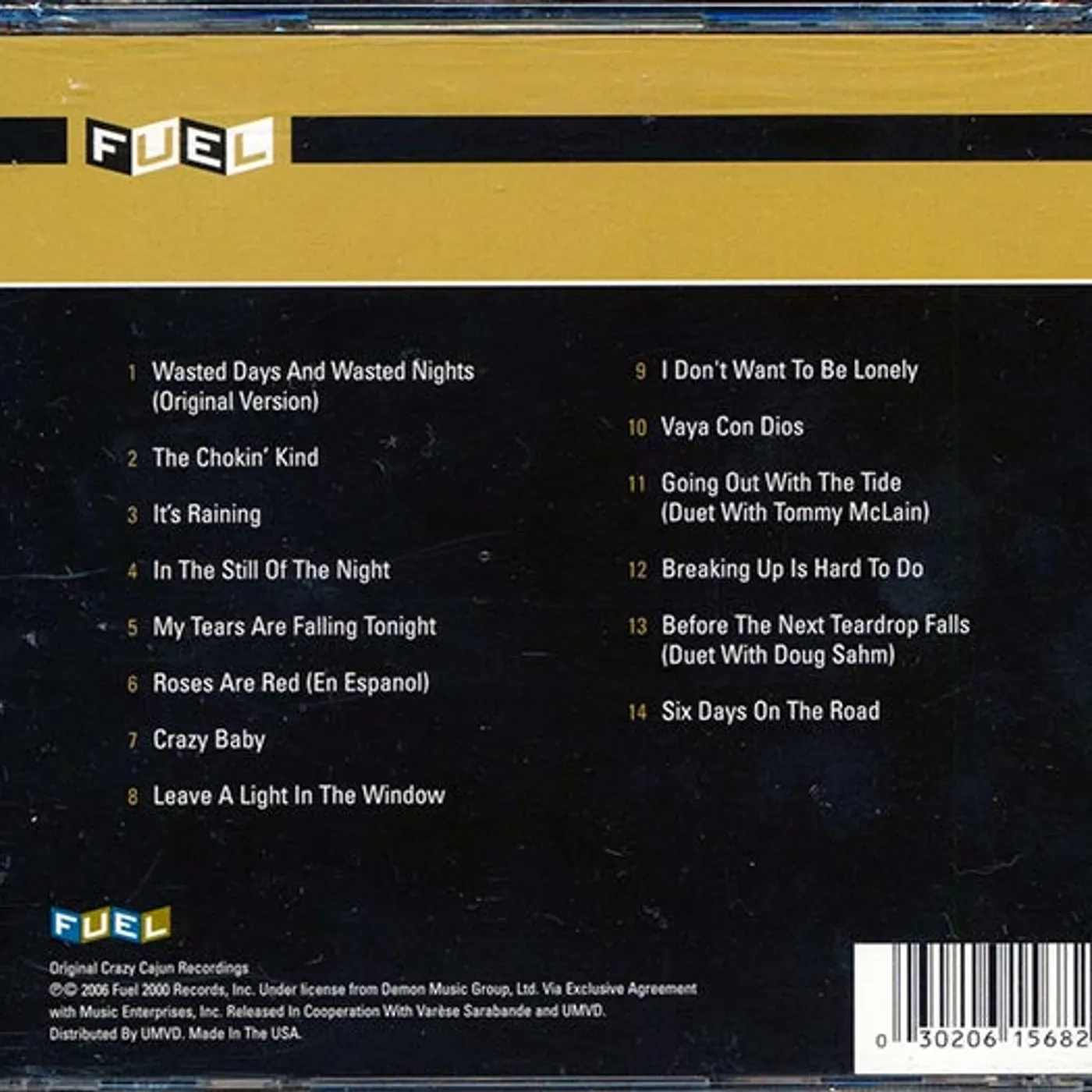 Freddy Fender  CD -  An Introduction To Freddy Fender