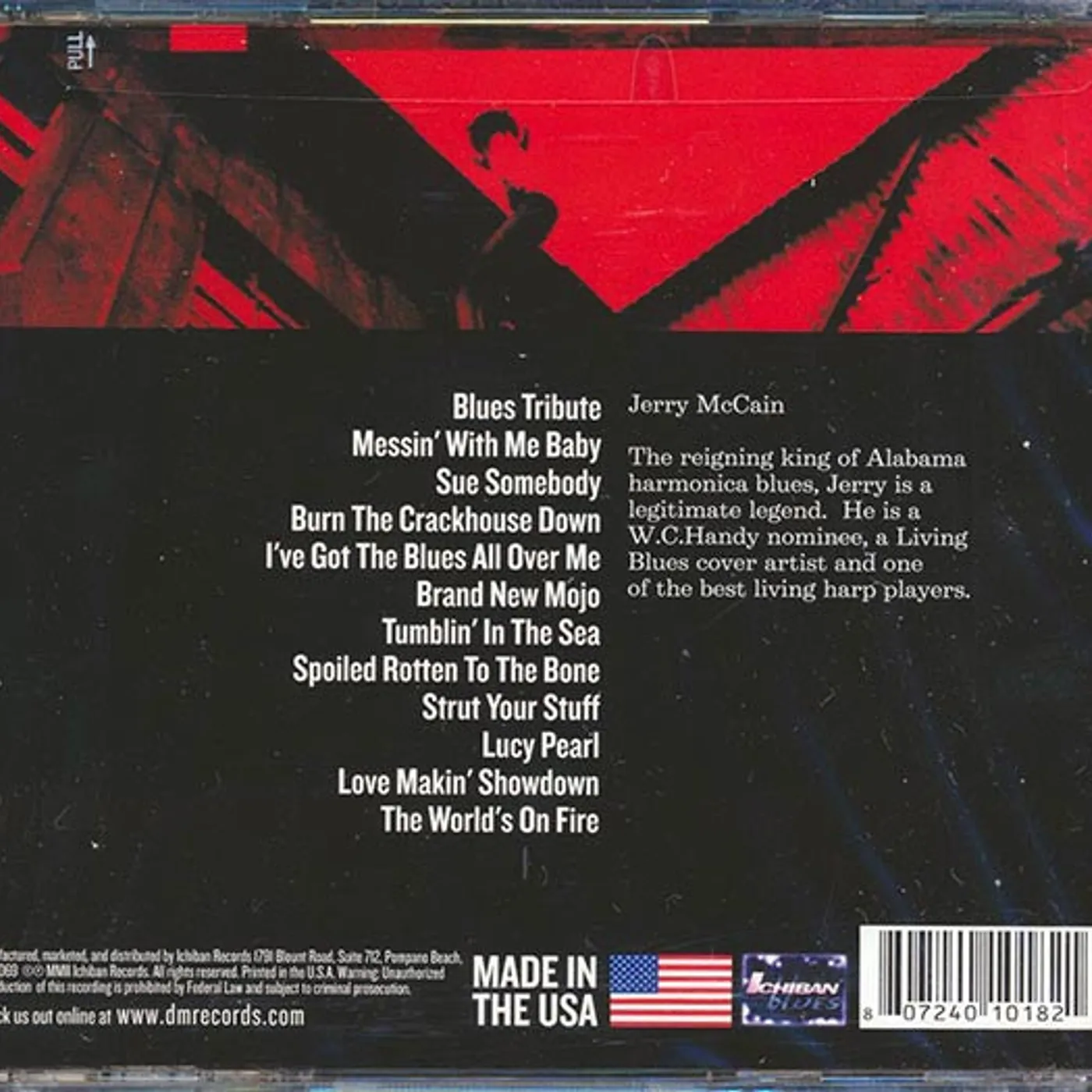 Jerry McCain  CD -  American Roots: Blues