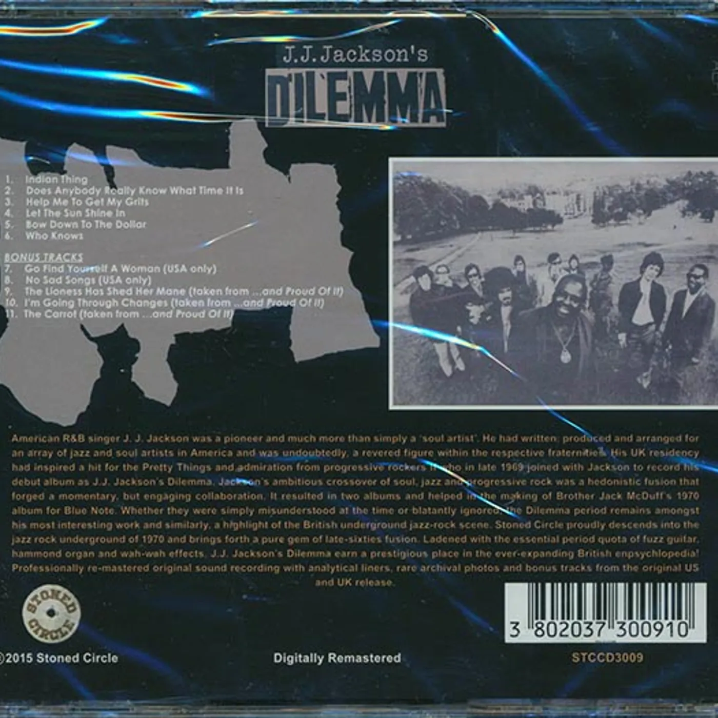 JJ Jackson's Dilemma  CD -  JJ Jackson's Dilemma (+ 6 bonus tracks) (remastered)