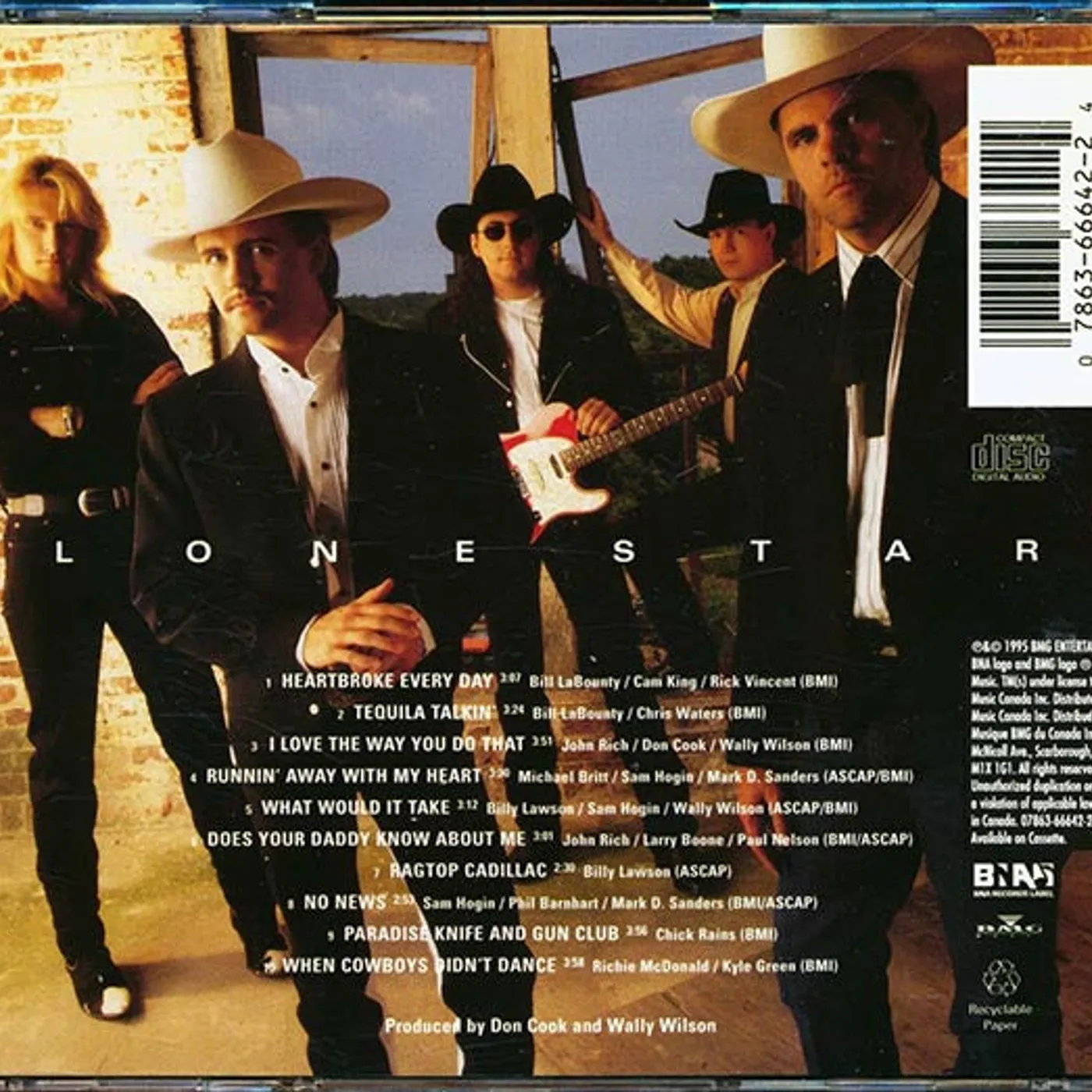 Lonestar  CD -  Lonestar