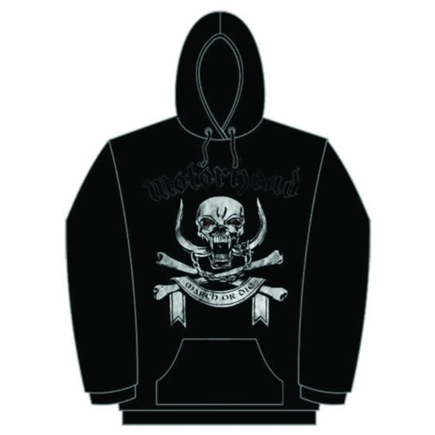 Motörhead Hoodie - March or Die