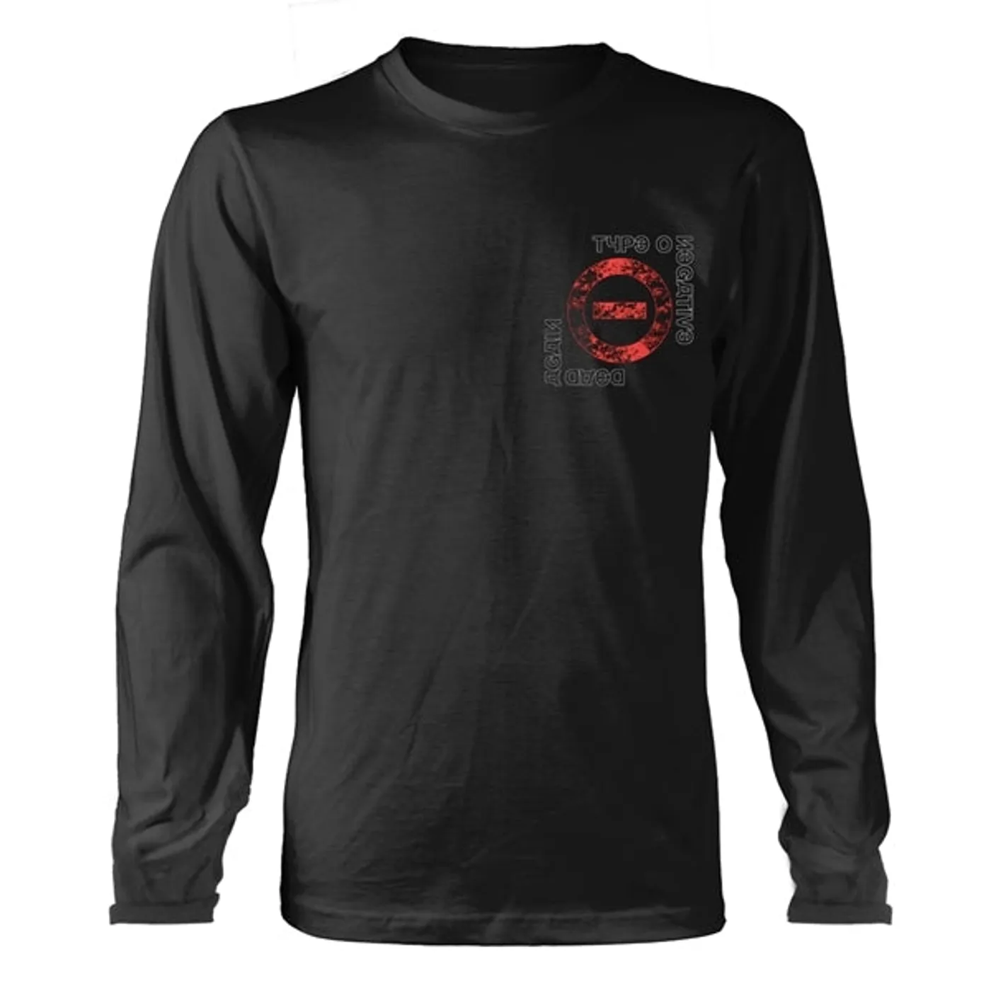 Type O Negative Long Sleeve T Shirt - Red Rasputin