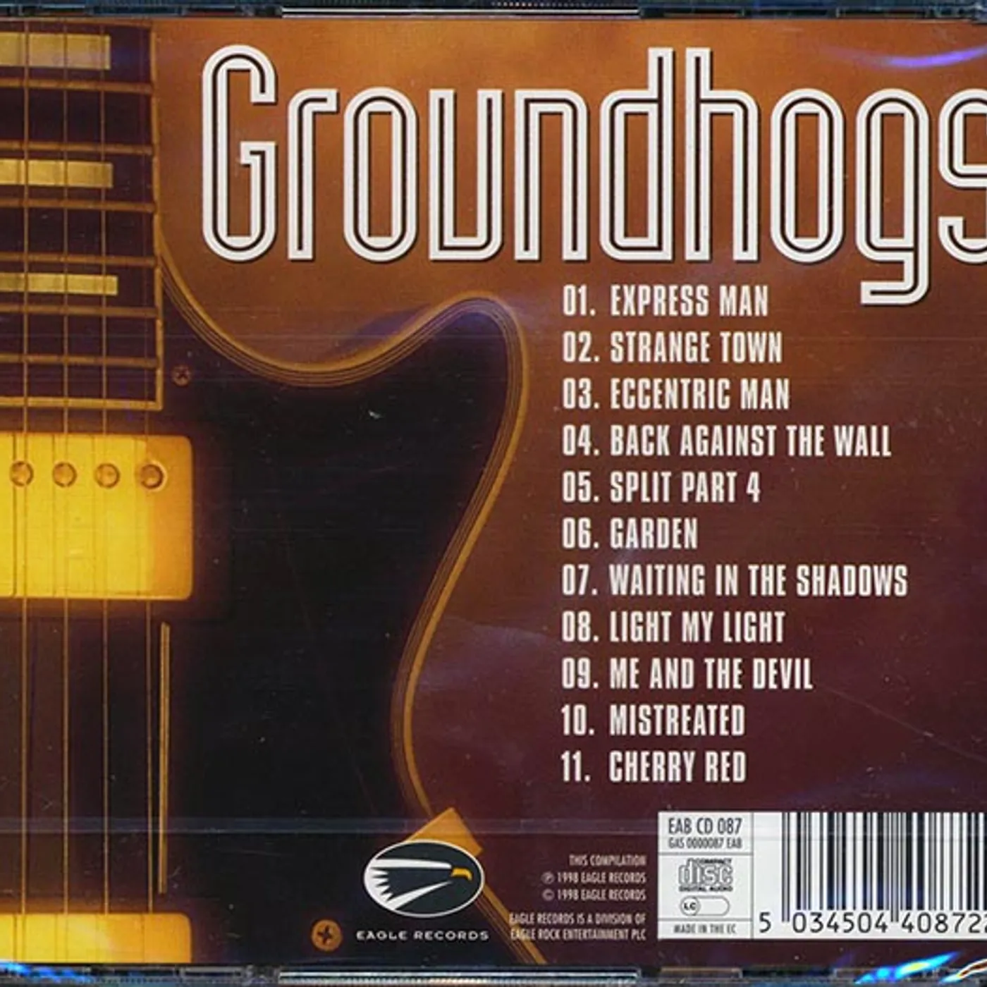 The Groundhogs  CD -  The Masters Live!