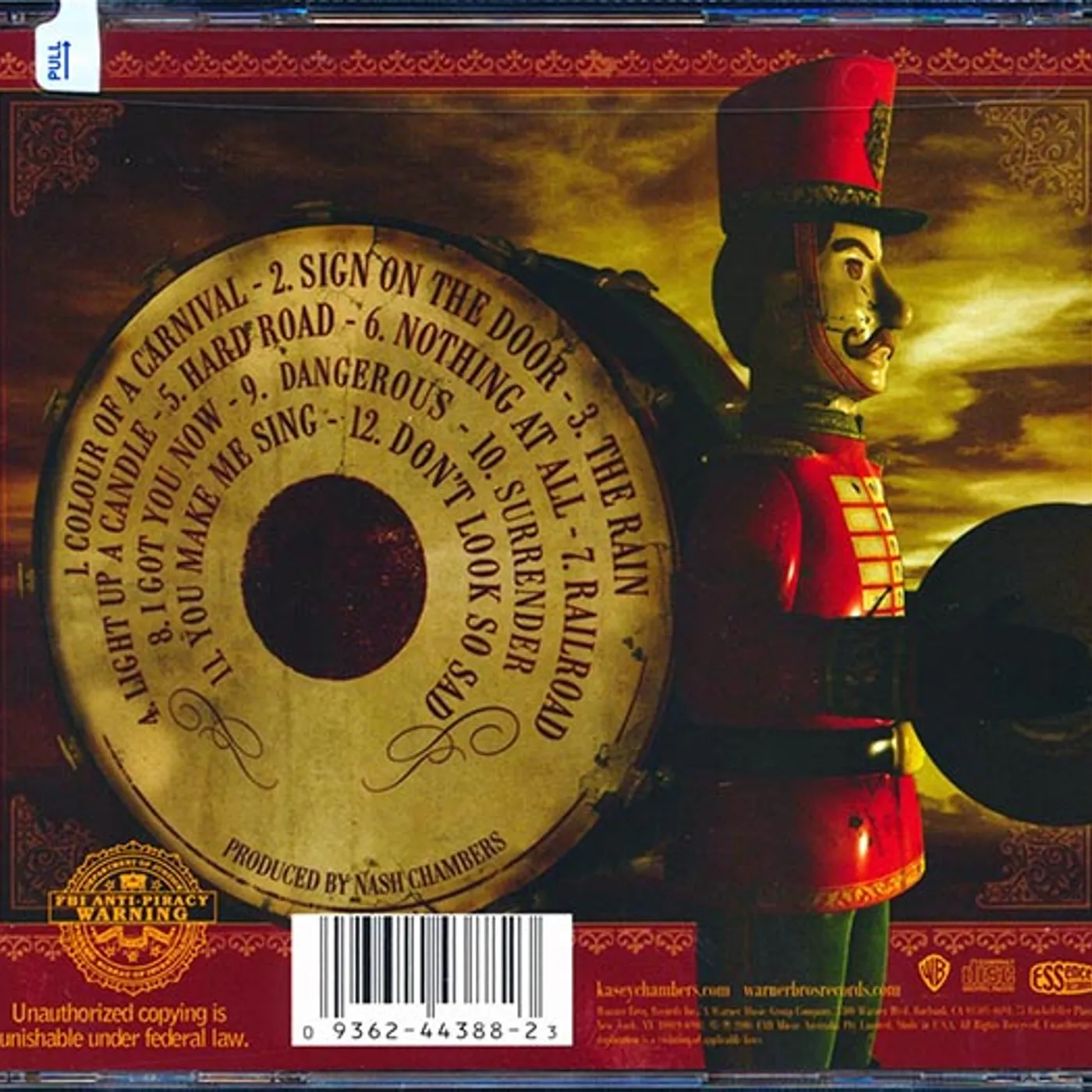 Kasey Chambers  CD -  Carnival