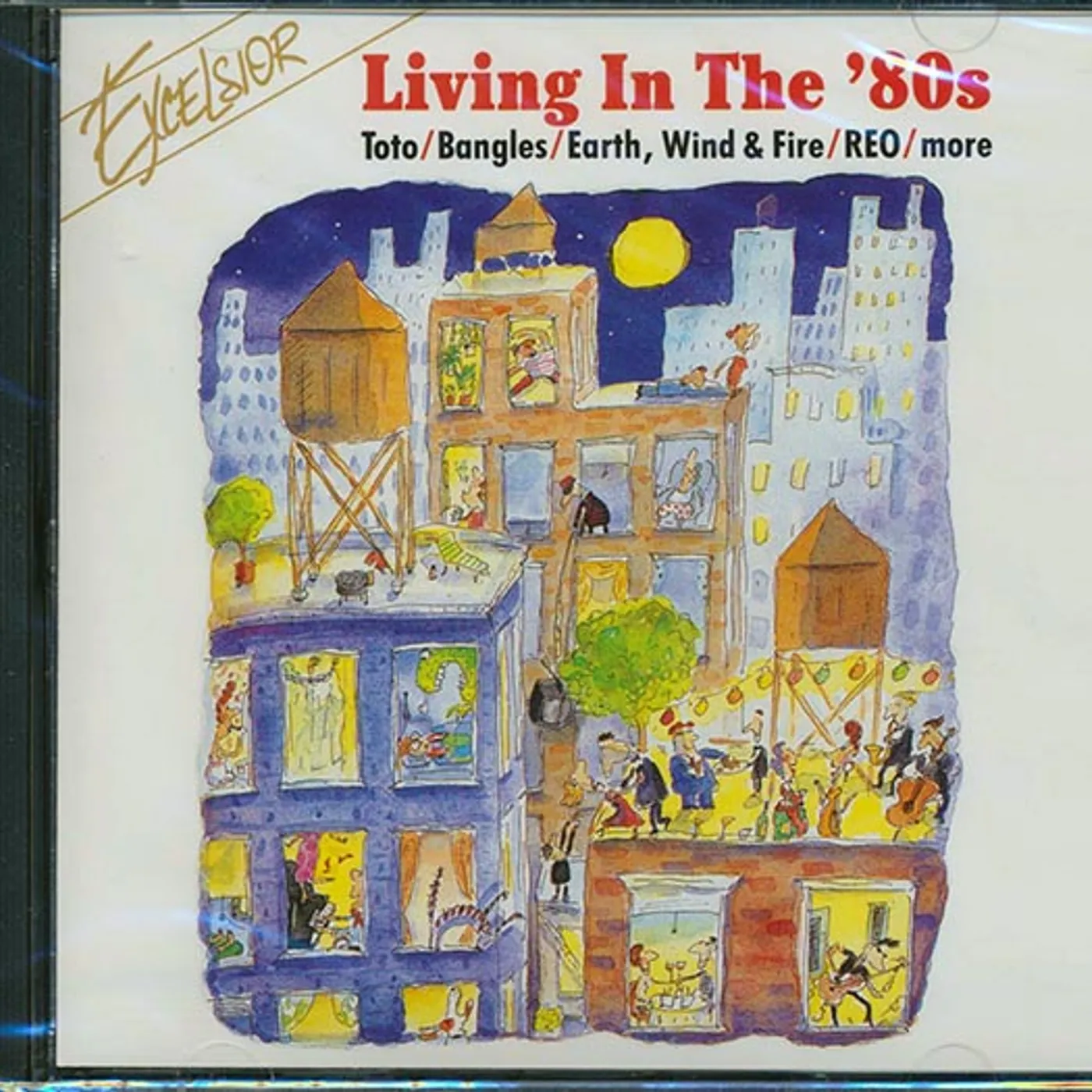 Loverboy, The Bangles, REO Speedwagon, Tommy Tutone  CD -  Living In The '80s